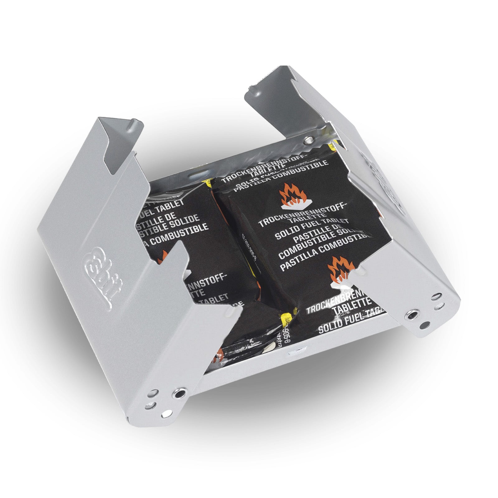 Réchaud de poche à combustible solide ESBIT, réchaud de camping extérieur, petit et léger, 2 x 27 g