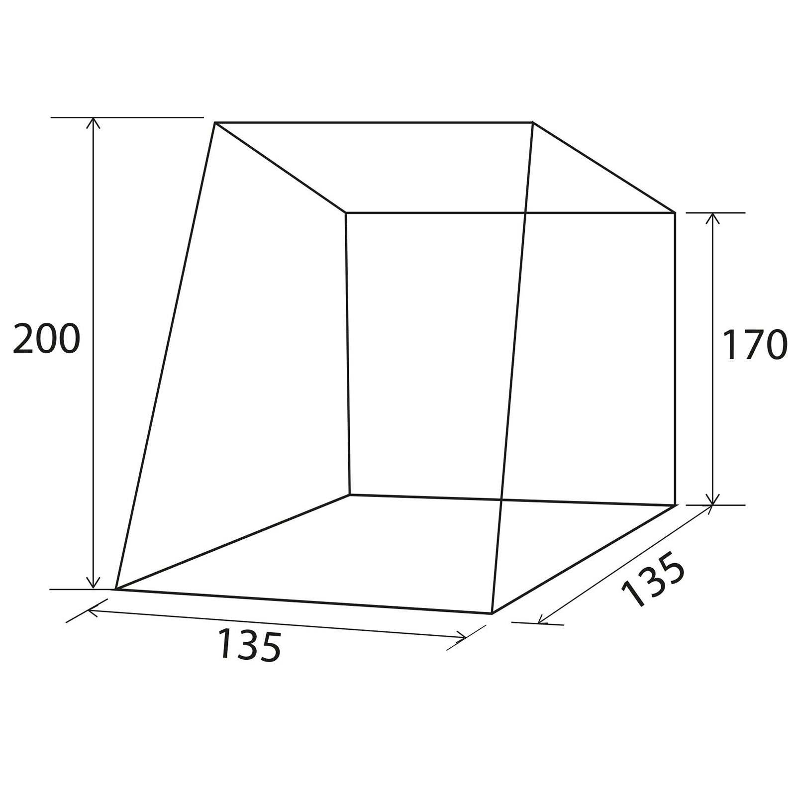 BRUNNER rear tent Pilote Caddy 5 Mini Camper Bus Front tent SUV rear flap Camping