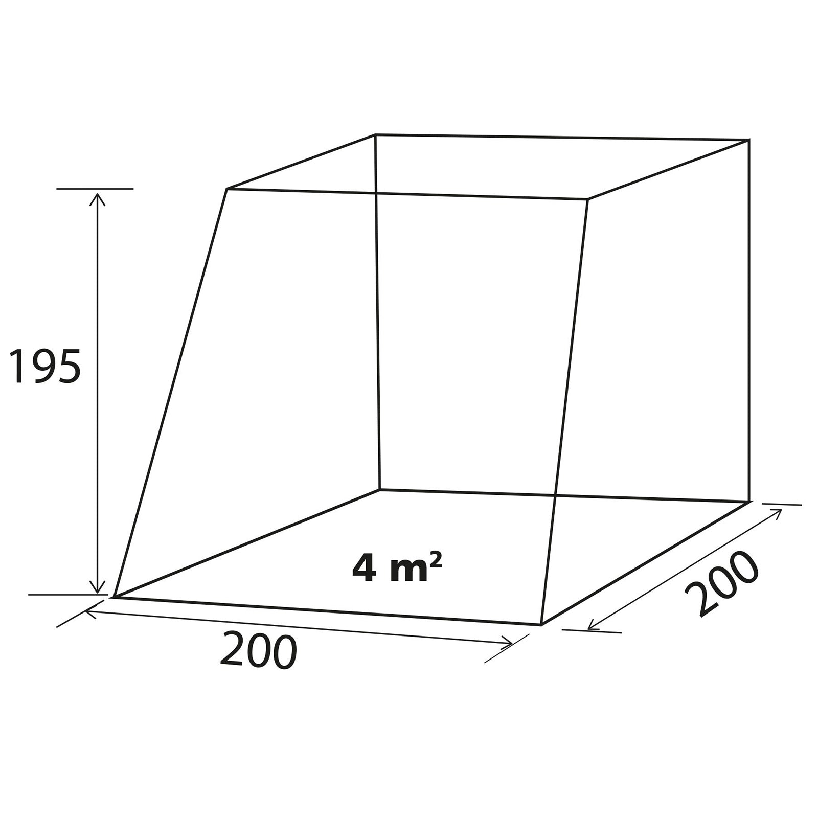 BRUNNER Heckzelt Escape Mini Camper Bus Vor Zelt SUV Auto Heck Klappe Camping
