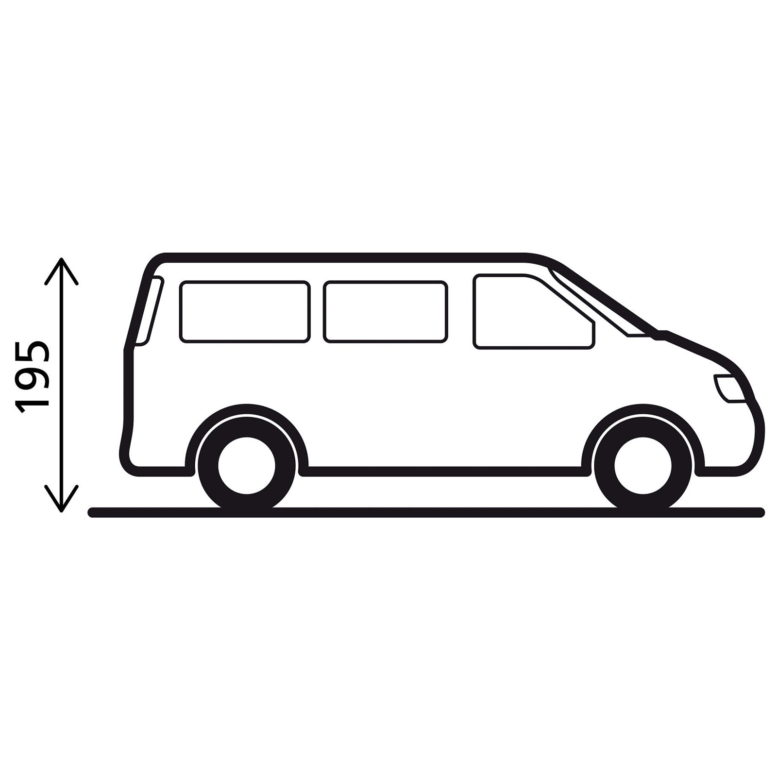 BRUNNER Heckzelt Escape Mini Camper Bus Vor Zelt SUV Auto Heck Klappe Camping