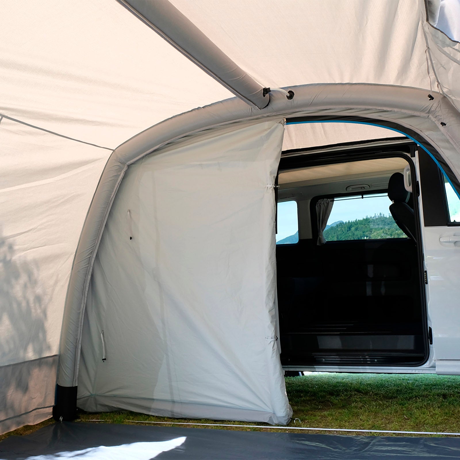 BRUNNER Auvent de bus Air Travel II Tente de camping Tente gonflable Van Coton