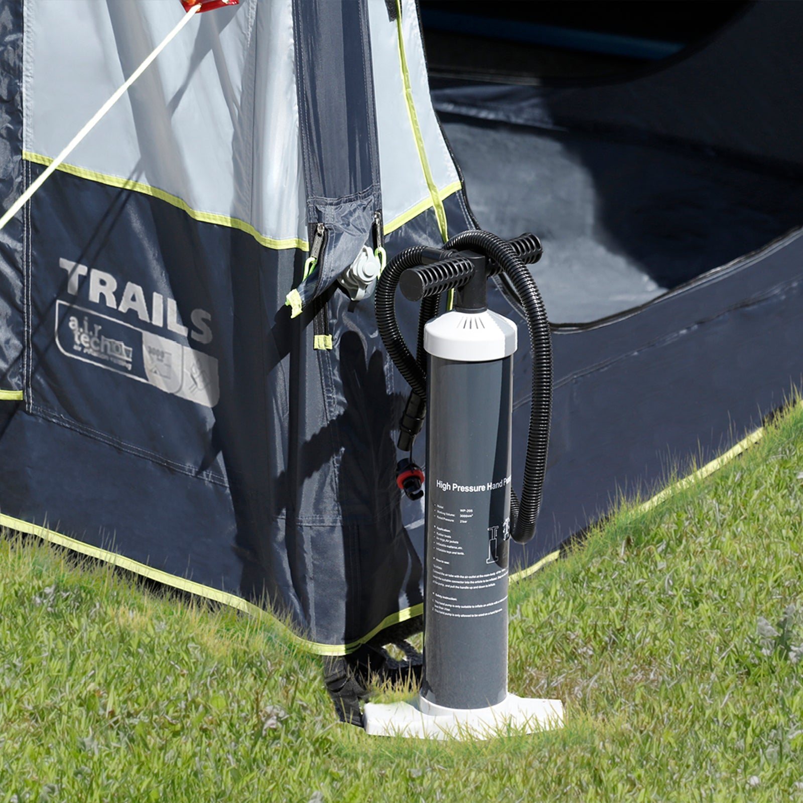Tente de bus BRUNNER Trails AIR TECH LC Auvent de camping gonflable pour voiture, bus et fourgonnette