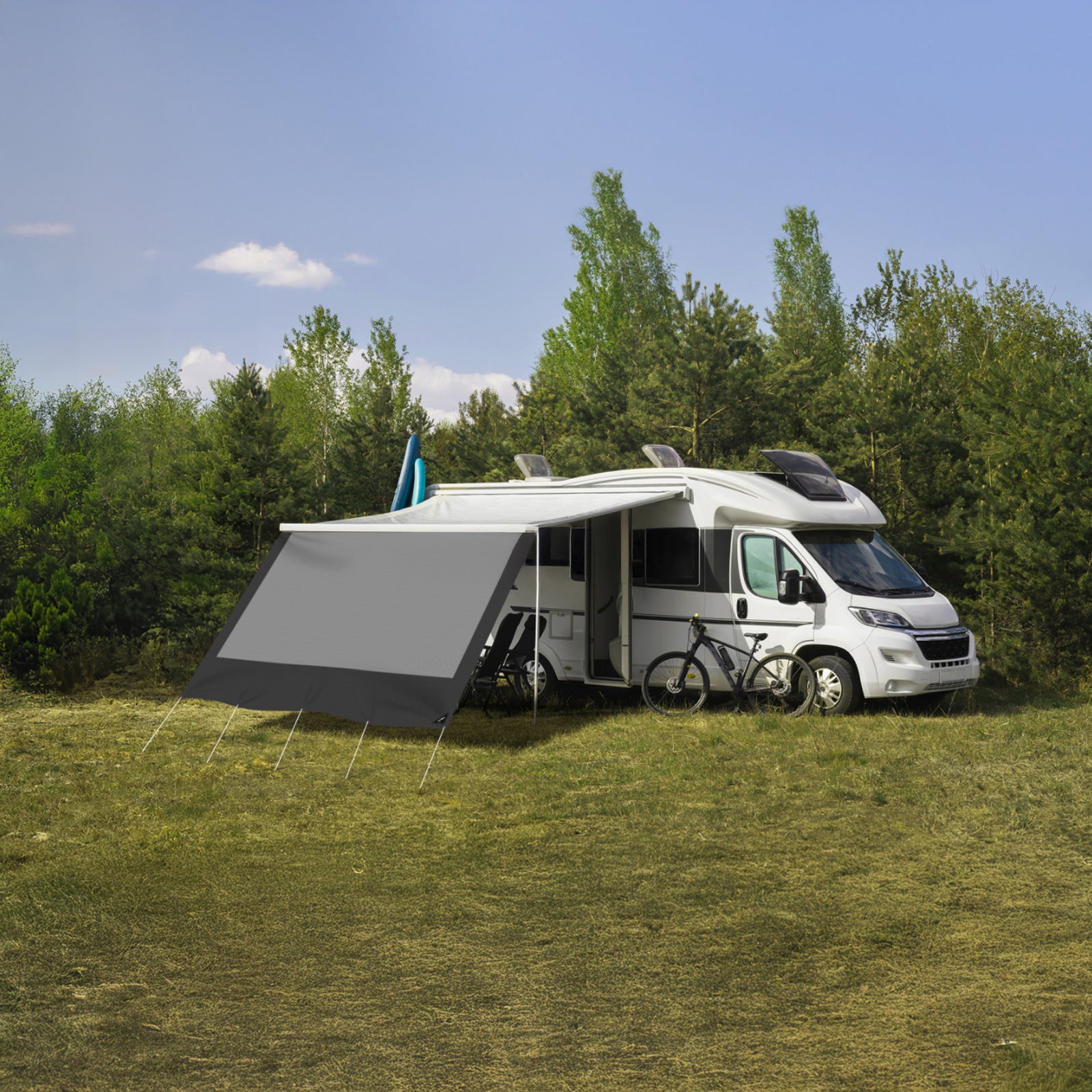 BRUNNER Voile d'ombrage Store Belveder Camping Bus Toit pare-soleil Caravane