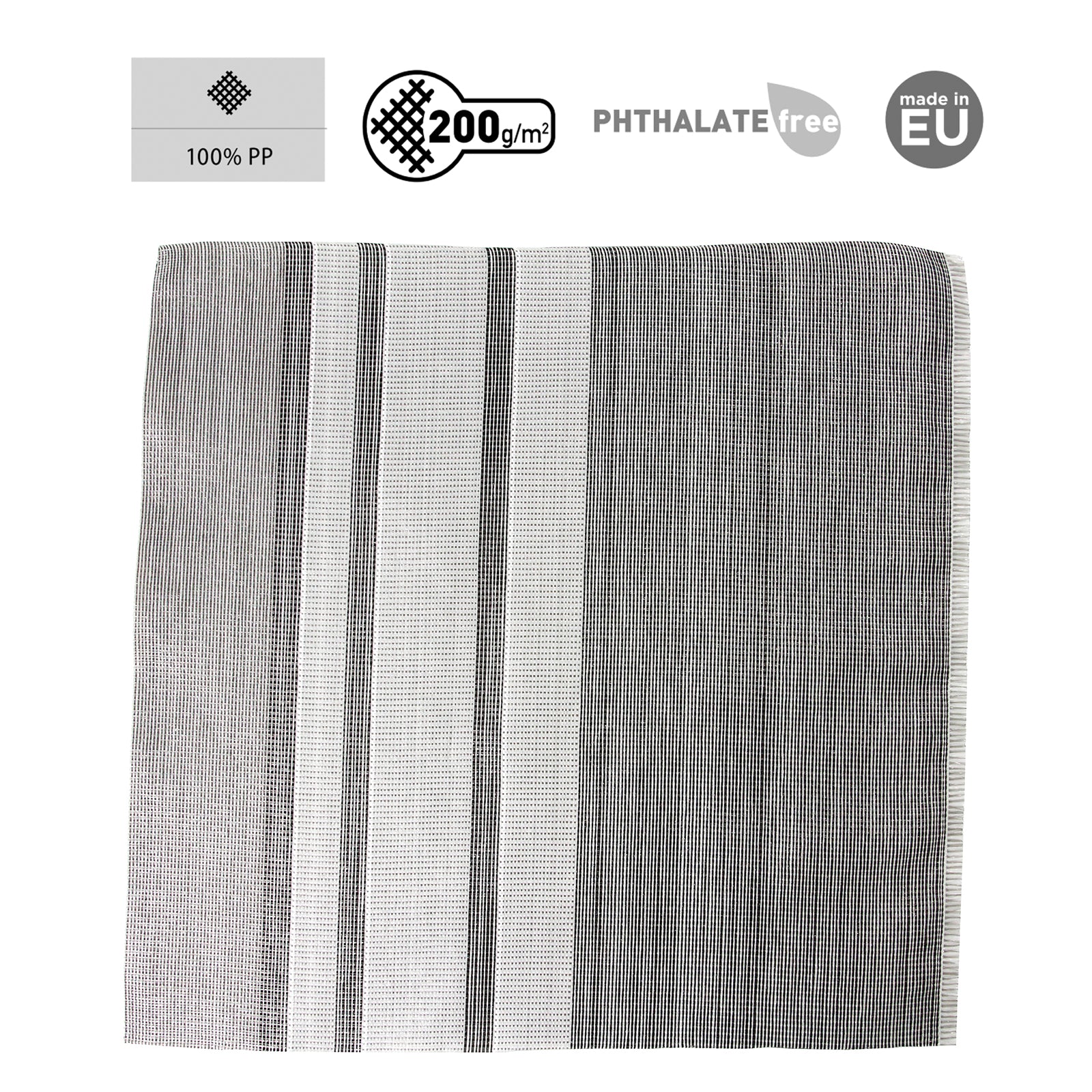 Tapis de sol pour tente de camping BRUNNER, pour caravane, balcon, extérieur, 2-7 m