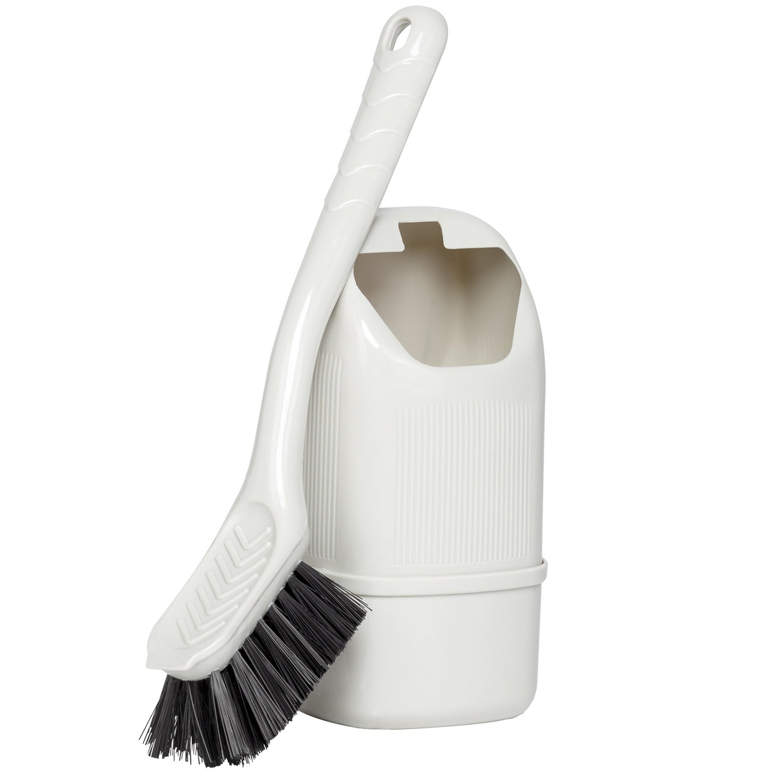 BRUNNER Mini Camping Toilet Brush Toilet WC Set Holder Caravan Bathroom Small