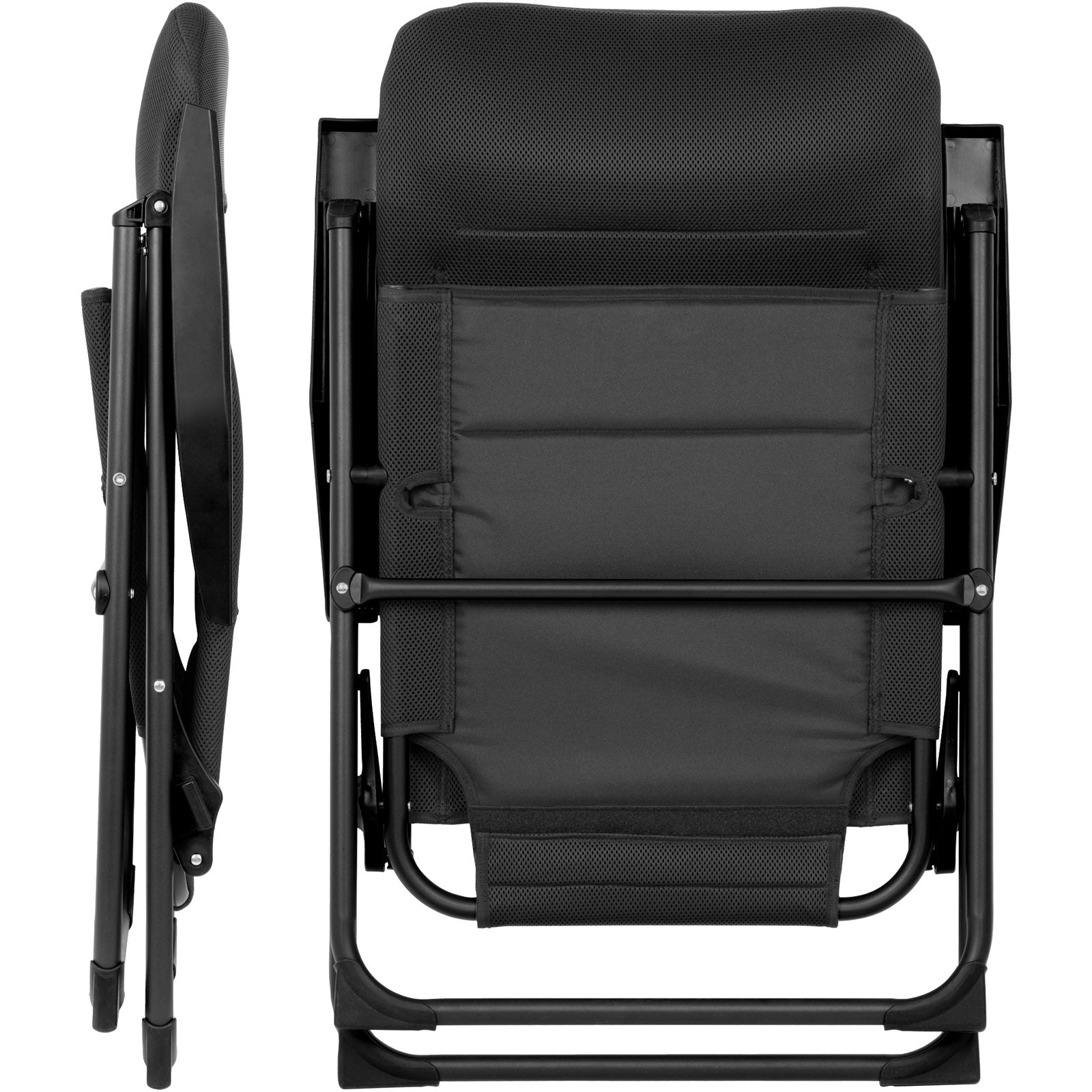 Chaise de camping pliante BRUNNER Skye RT, dossier haut, réglable, en aluminium