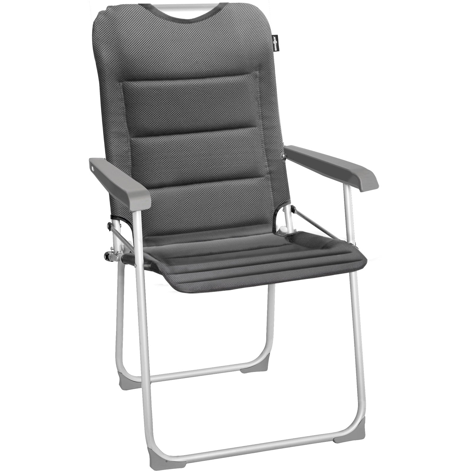 BRUNNER Camping Chair Sangria Folding Chair Foldable Adjustable Lightweight Aluminium