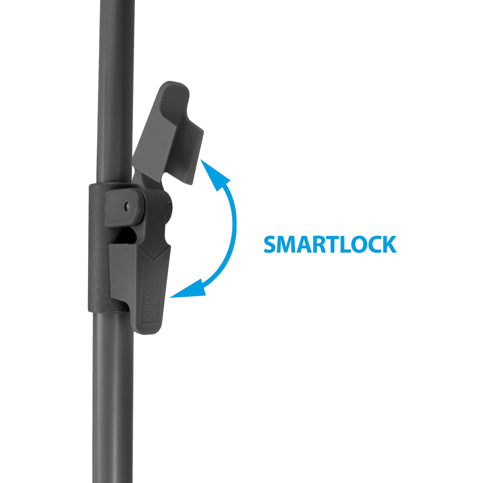 BRUNNER Klapptisch Linear Black 115 Campingtisch Falttisch Höhenverstellbar XL