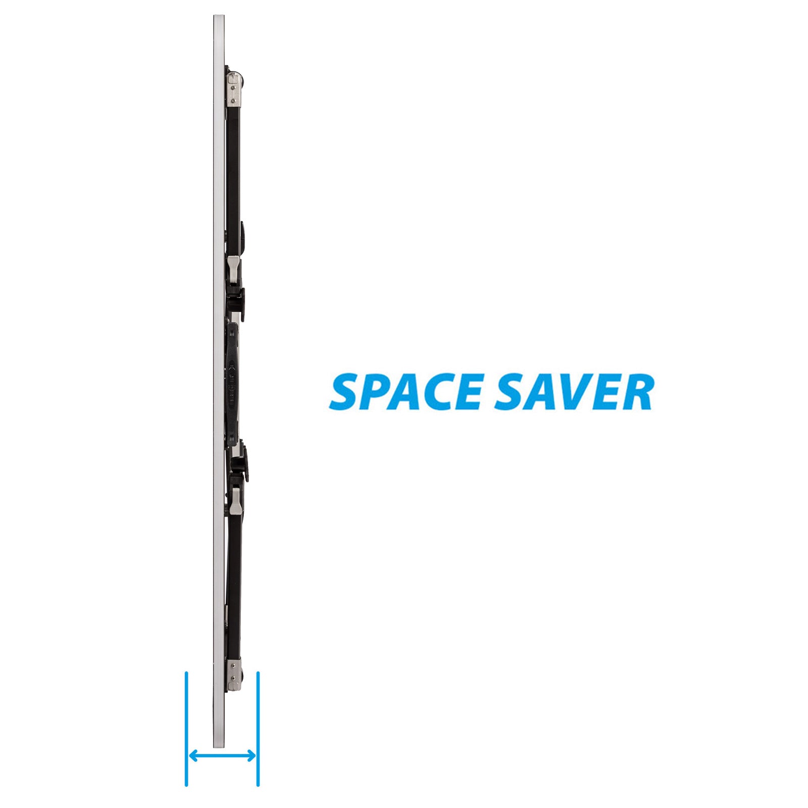 Table de camping pliante BRUNNER ELU NG 120, table de valise réglable en hauteur en aluminium