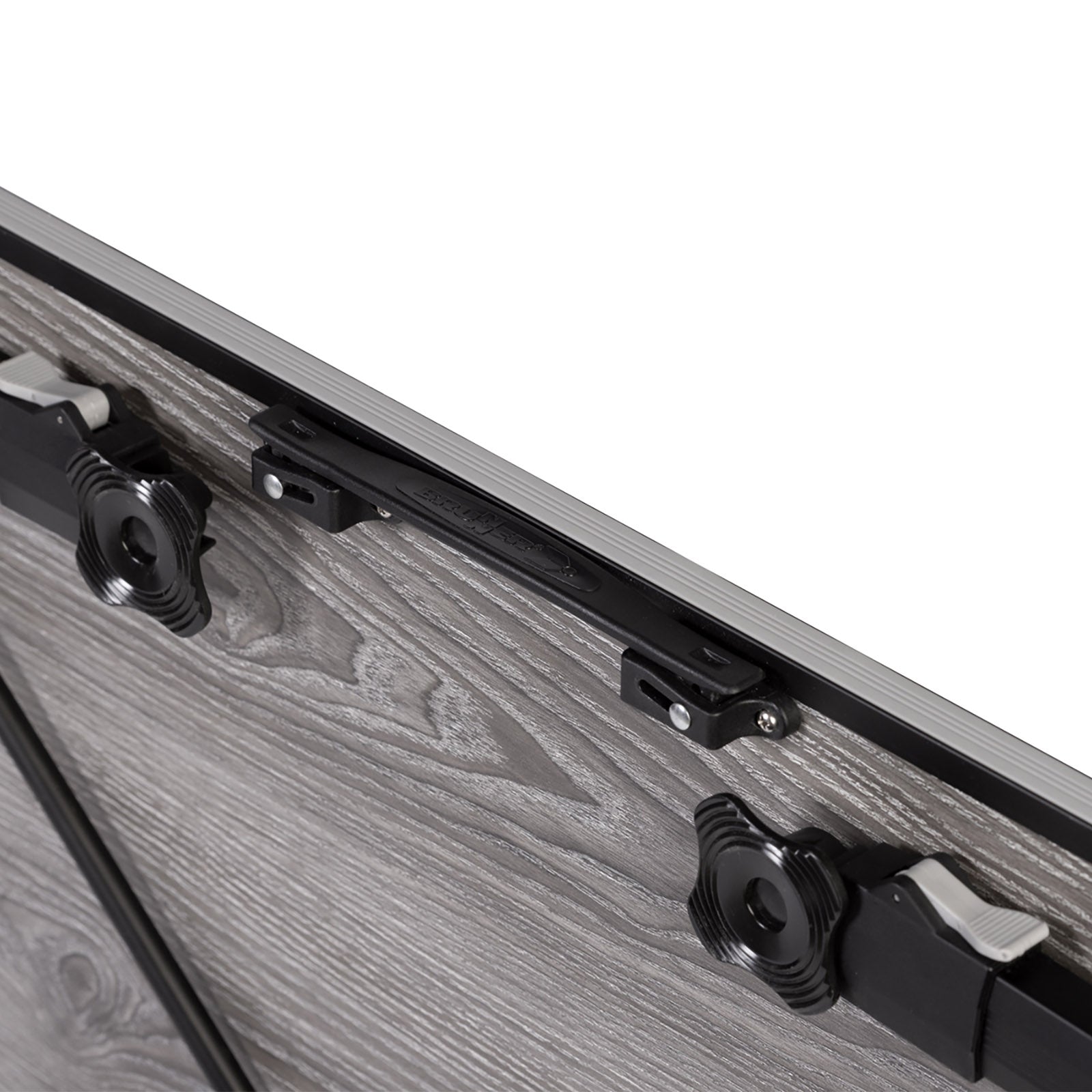 BRUNNER Campingtisch Klapptisch ELU NG 120 Koffer Tisch Höhenverstellbar Alu