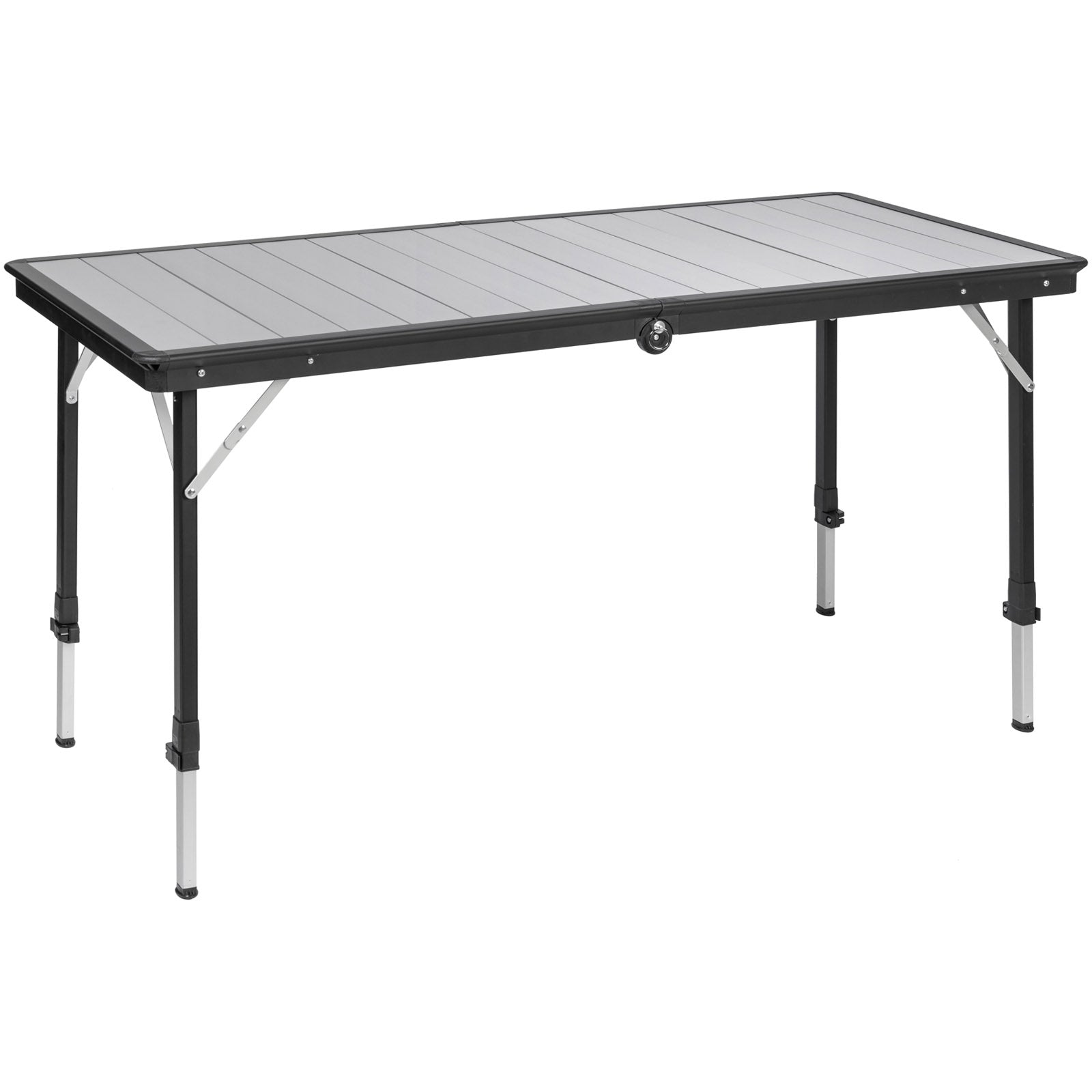 BRUNNER Campingtisch Dinemic 6 Koffertisch Klapptisch Falttisch Verstellbar Alu