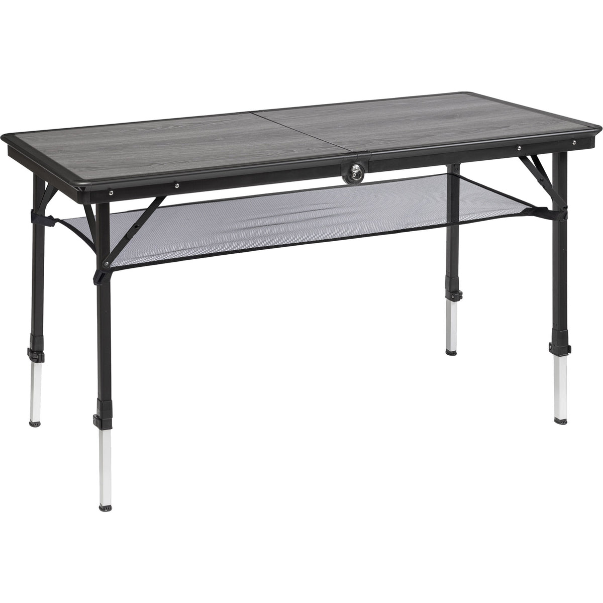 brunner campingtisch alu Klapptisch Dinemic Elutop Koffer Tisch Höhenverst Color:New Taupe Green/TNF Black Weight-249 Lukirch 670nm Red Light