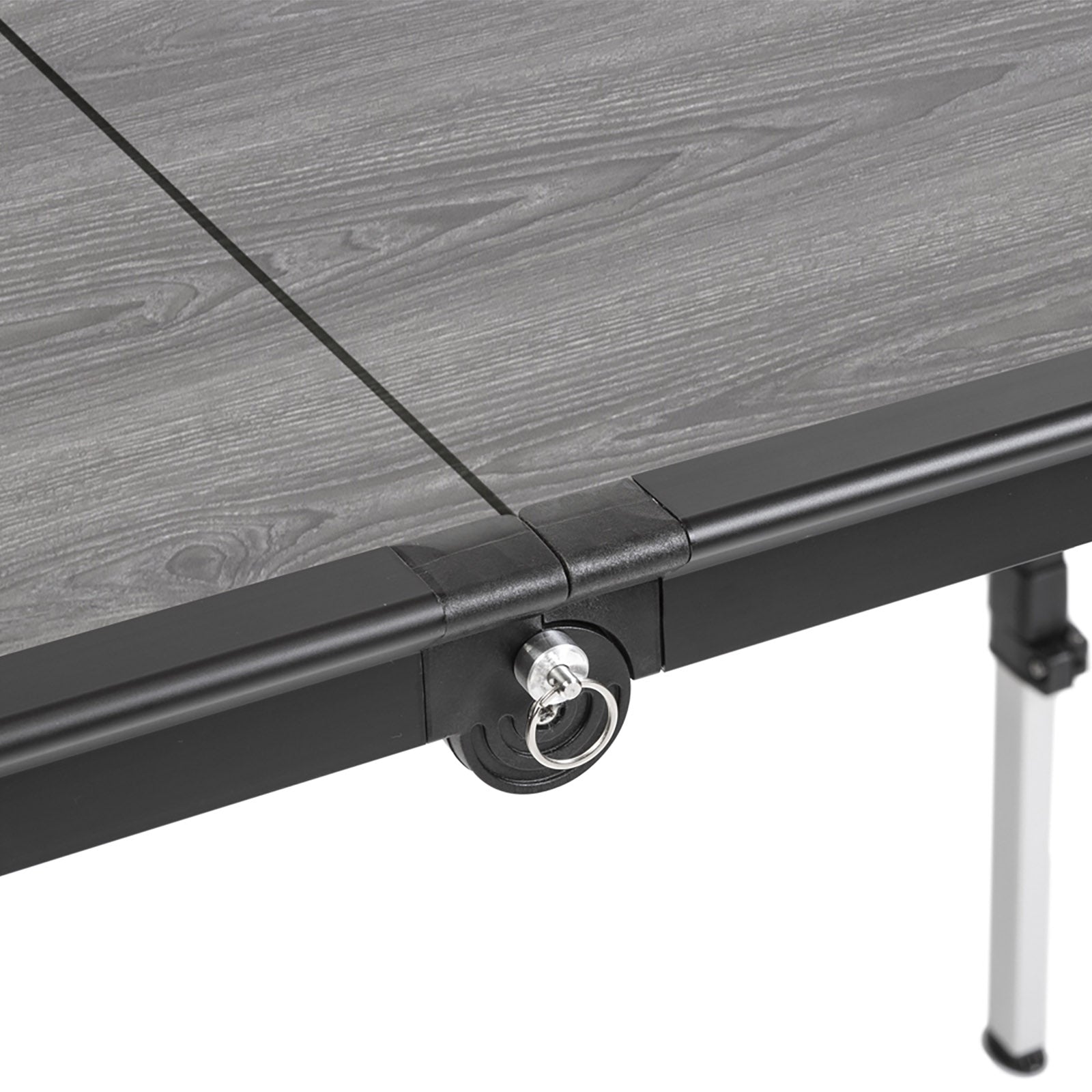 Table de camping pliante BRUNNER Dinemic Elutop, table de valise réglable en hauteur en aluminium