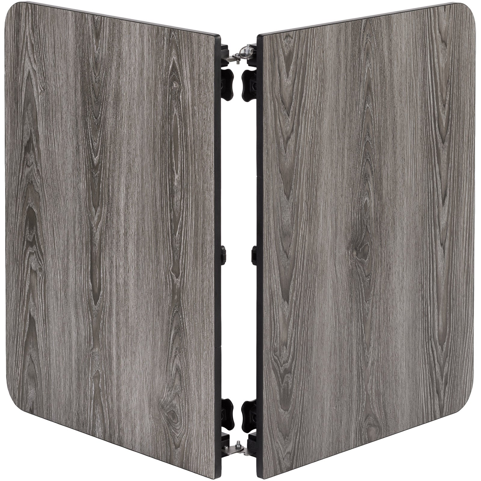 BRUNNER Campingtisch Klapptisch Elutop Extension Höhenverstellbar Holz Optik