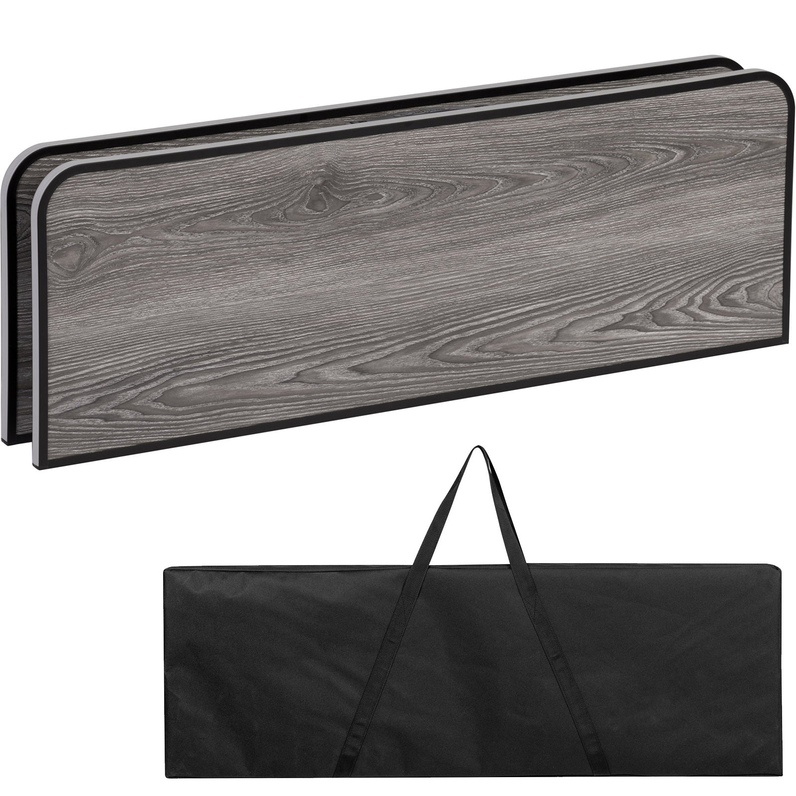 Table de camping pliante BRUNNER ELU Duplit NG, table de valise réglable en hauteur en aluminium