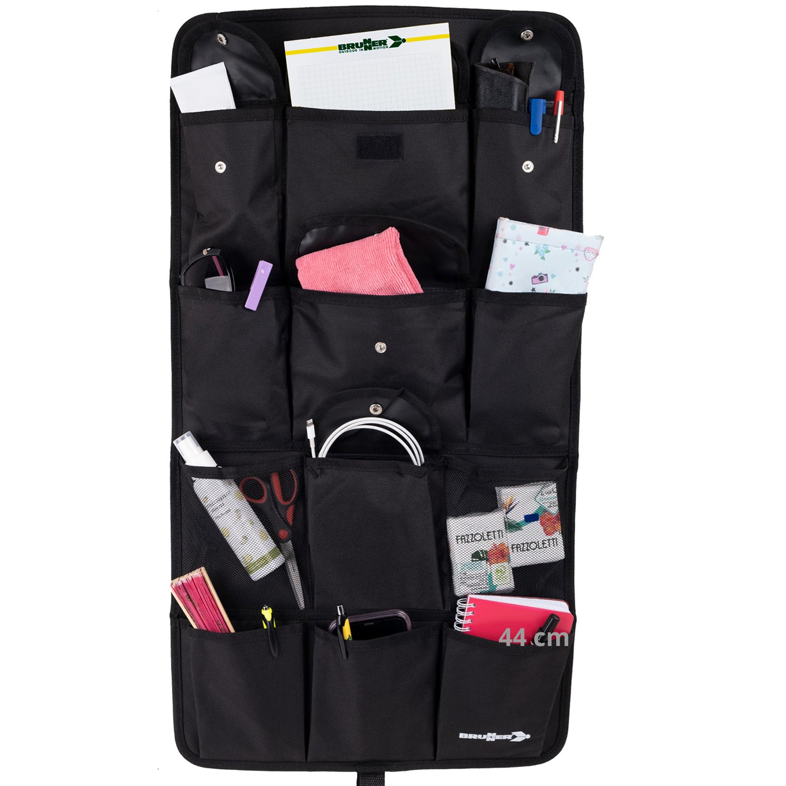 BRUNNER Hängeregal Organizer 12Fächer Wand Zelt Regal Camping Hänge Aufbewahrung