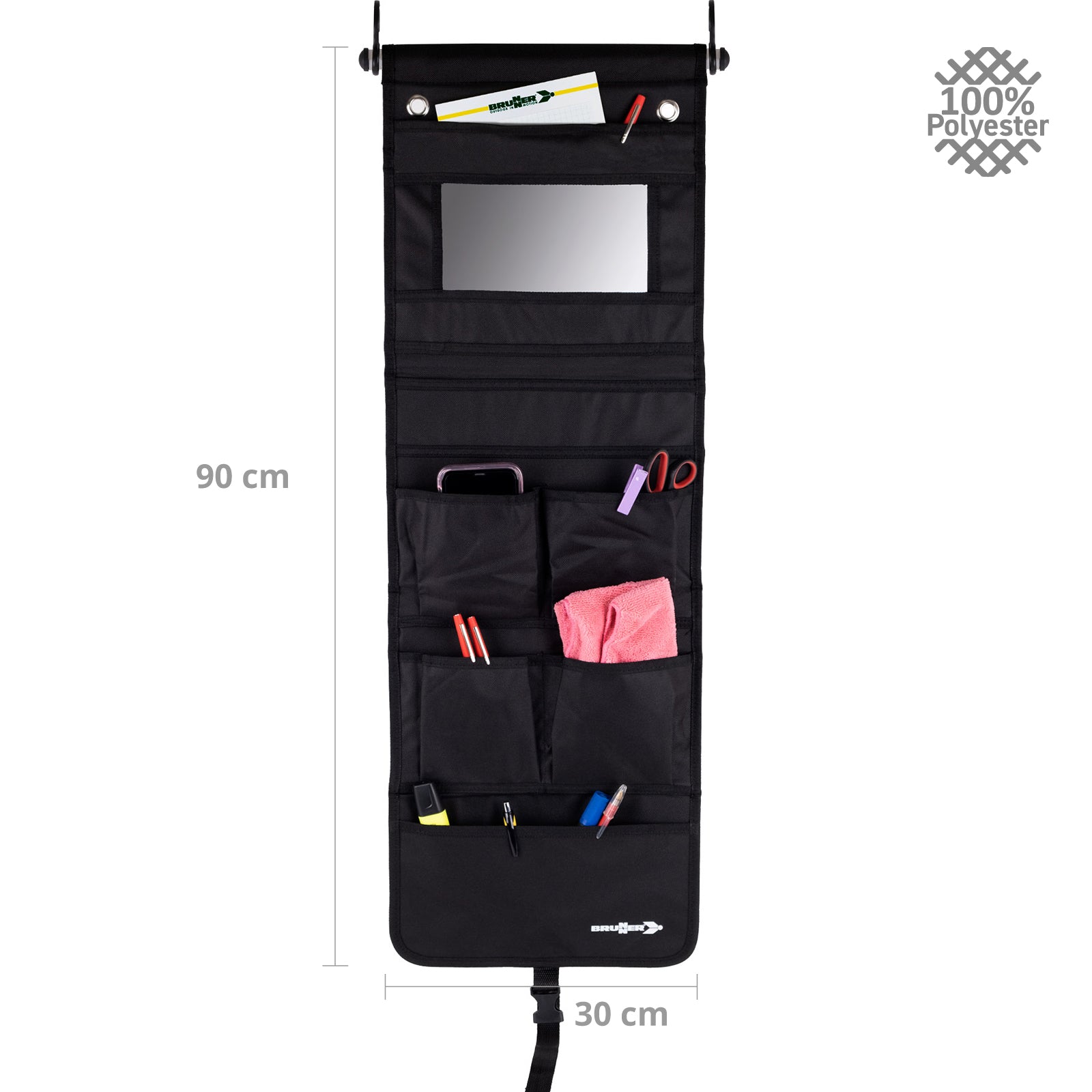 BRUNNER Hängeregal Organizer 6 Fächer Wand Zelt Regal Camping Hänge Aufbewahrung