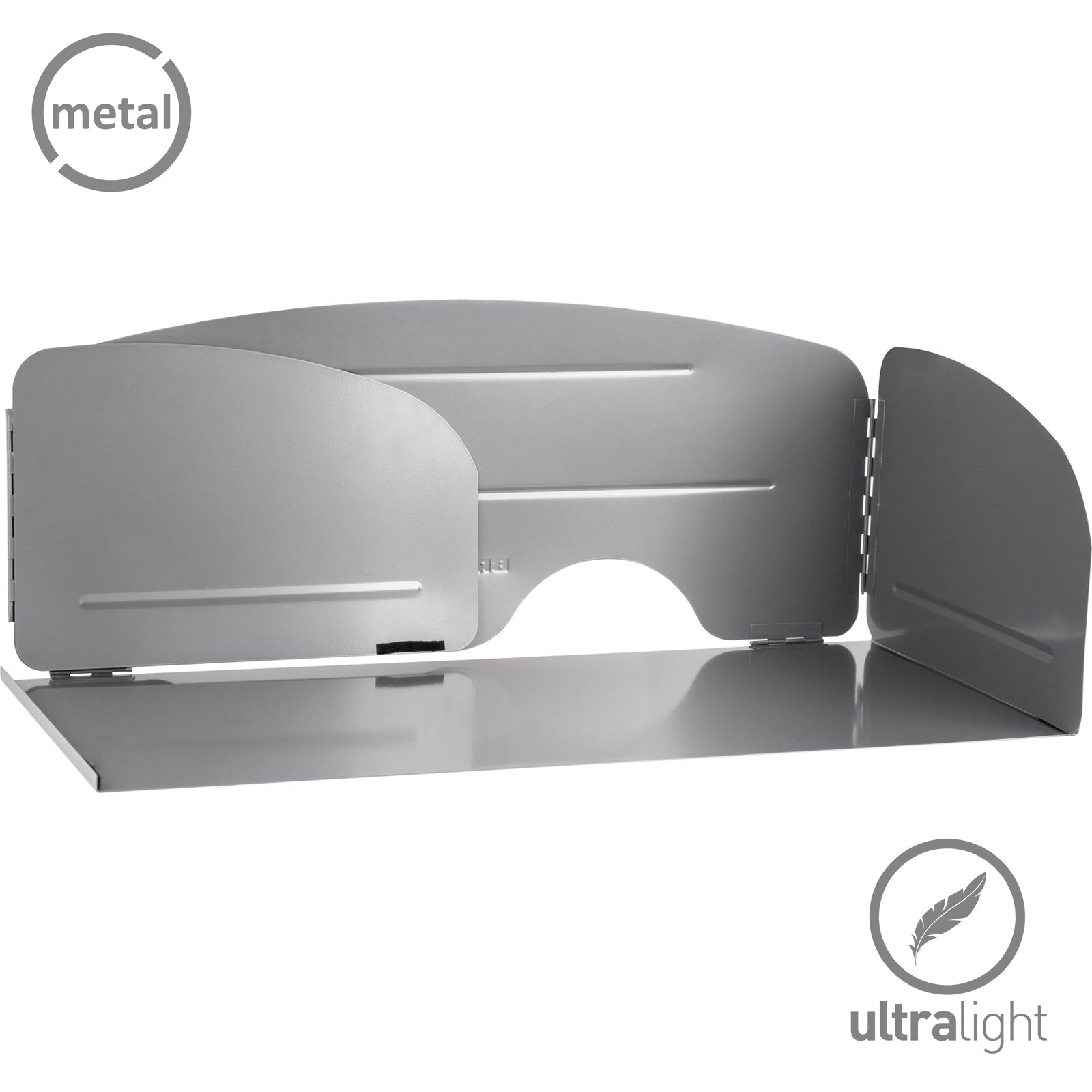 BRUNNER Gaskocher Windschutz Winwall Camping Kocher Outdoor Wind Schild Faltbar