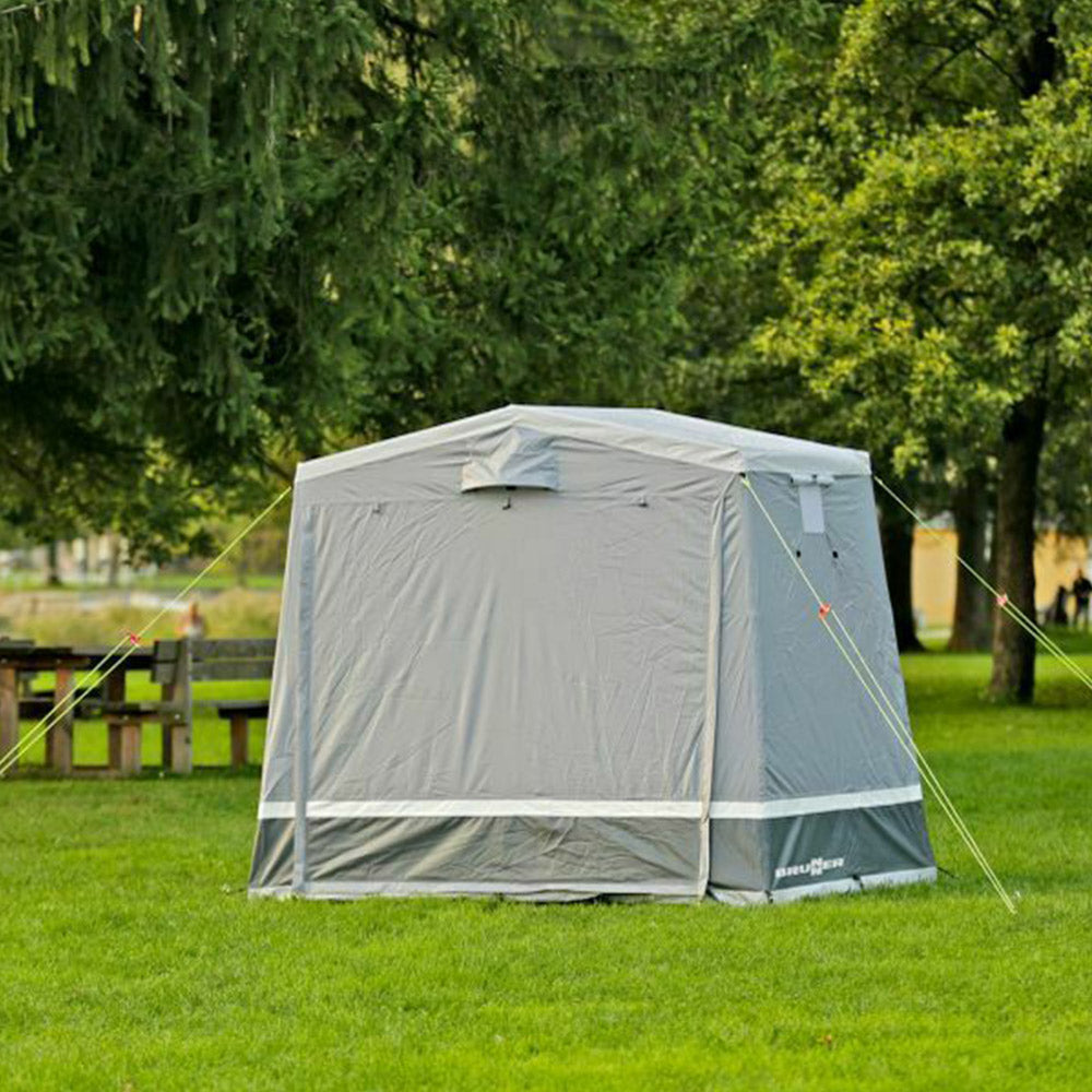 Tente de cuisine de camping BRUNNER Storage Plus, équipement de vestiaire, tente latérale