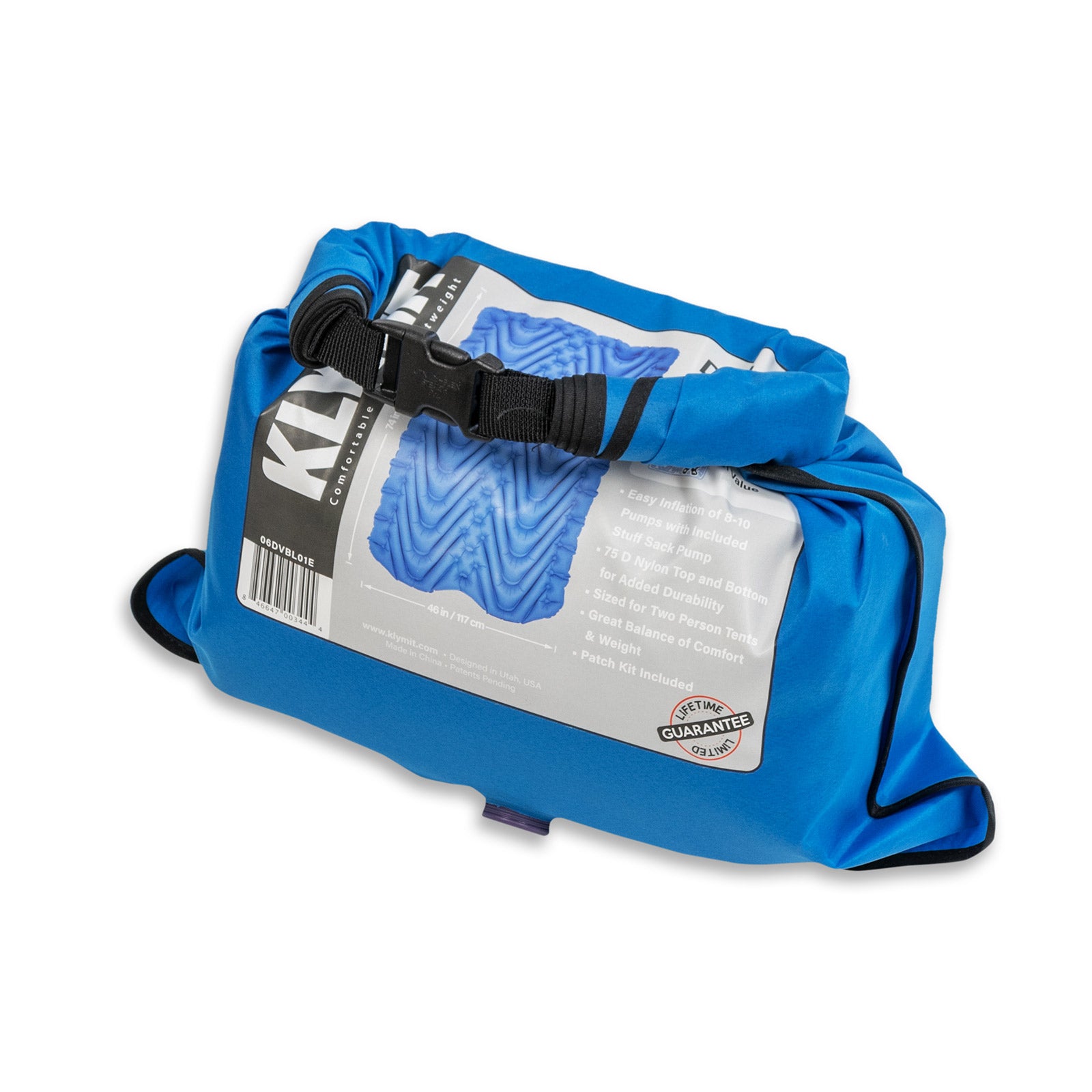 KLYMIT Static V Double Sleeping Mat 2 Person Trekking Thermal Mat 1kg Light
