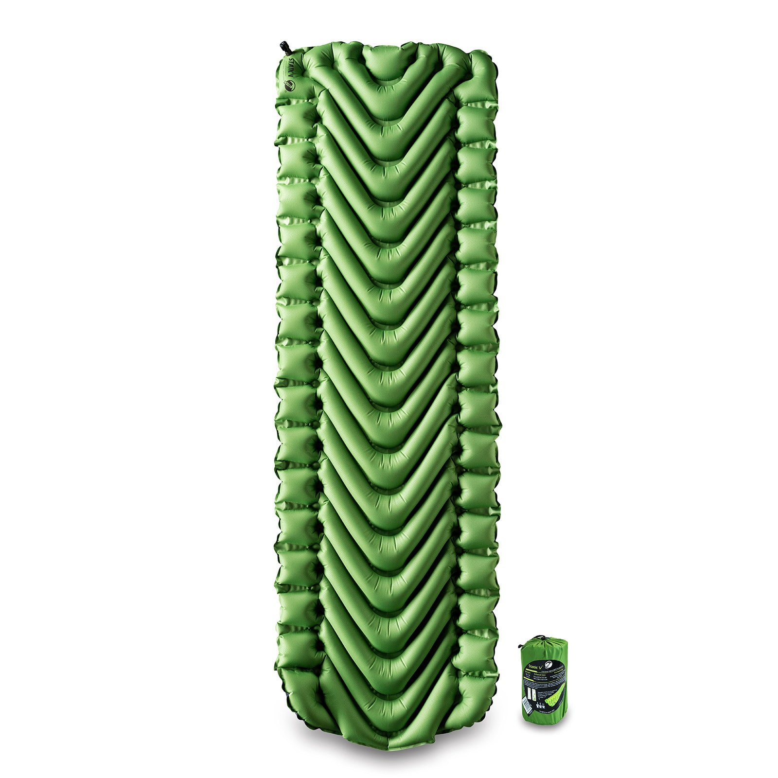 KLYMIT Static V Trekking Isomatte Thermo Camping Luft Matratze Ultra Leicht 514g