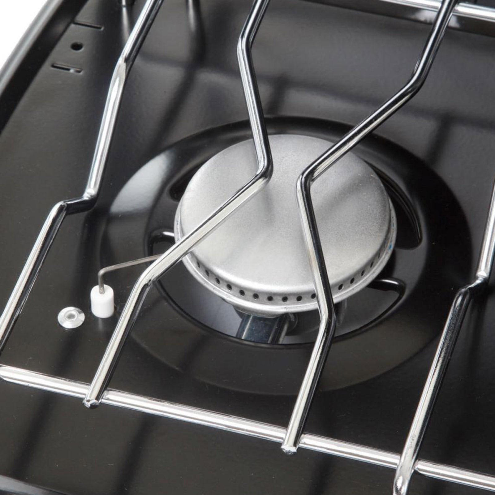 BRUNNER Gaskocher Phoenix Campingkocher Deckel 2-flammig Kochfeld 50mBar 2x1,2KW