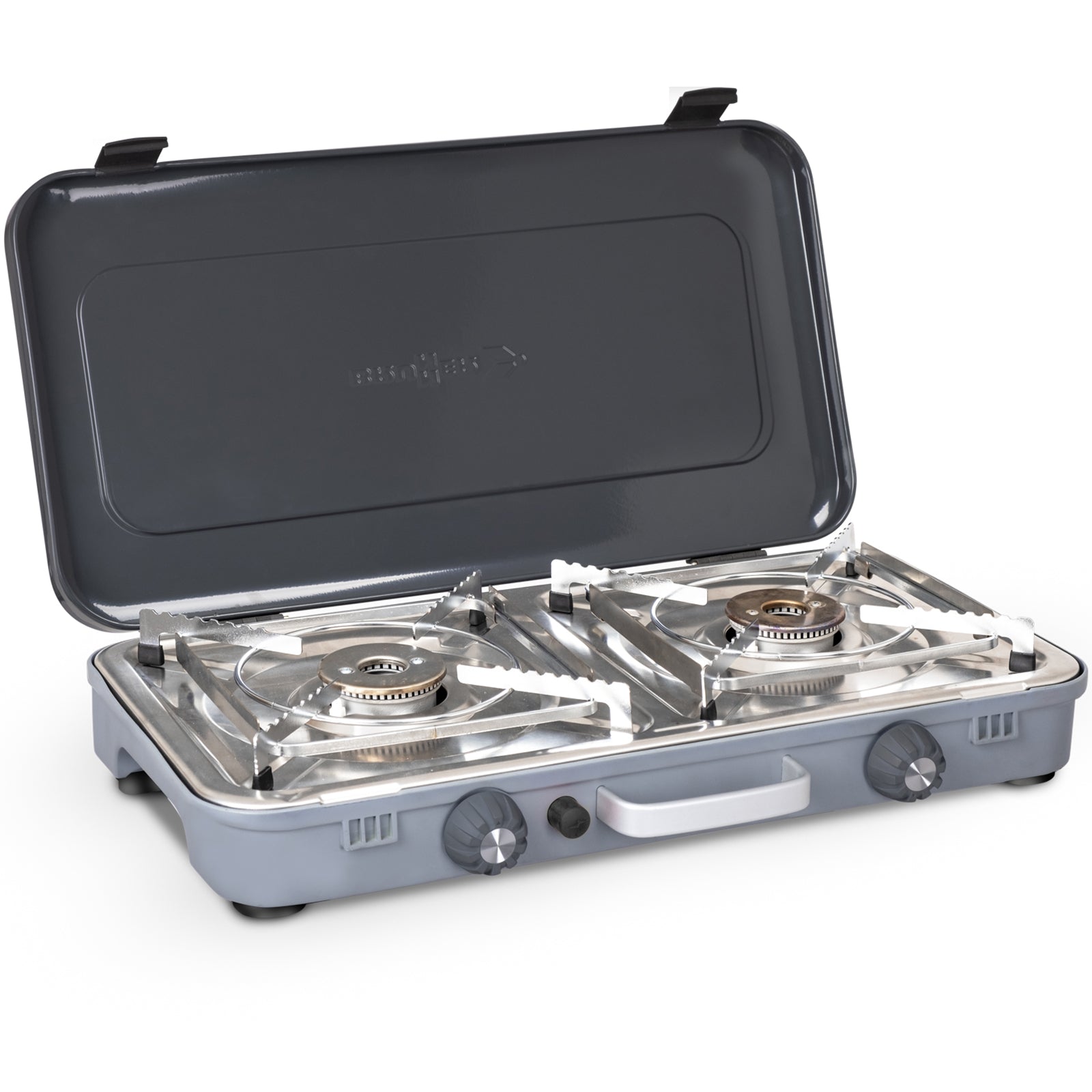 BRUNNER Gaskocher Devil Kookmaster Camping Kocher 2 Flammig Gas Herd 2x 2400 W