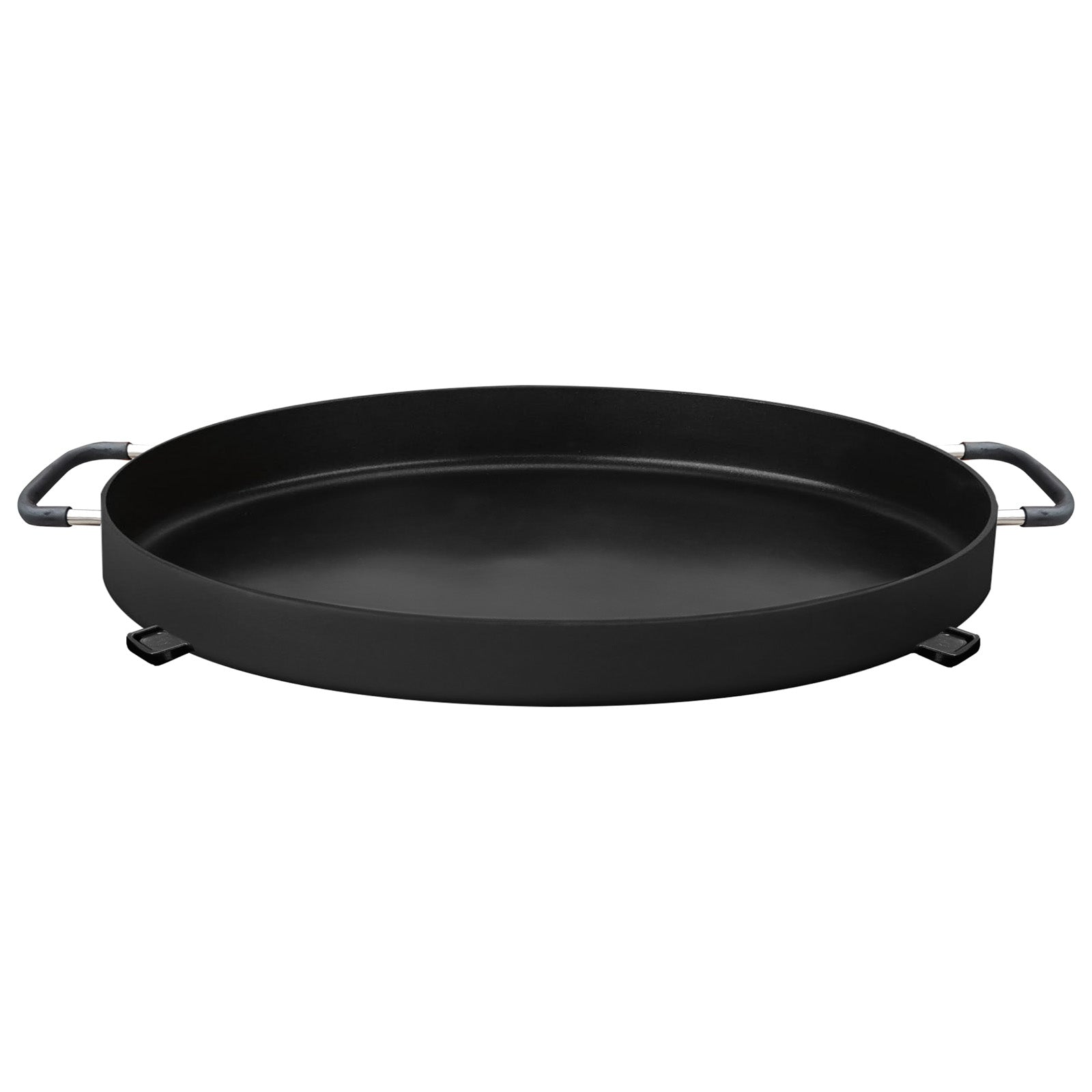 BRUNNER Grillpfanne Camping Grill Pfanne Outdoor BBQ Fisch Fleisch Rund 46 cm