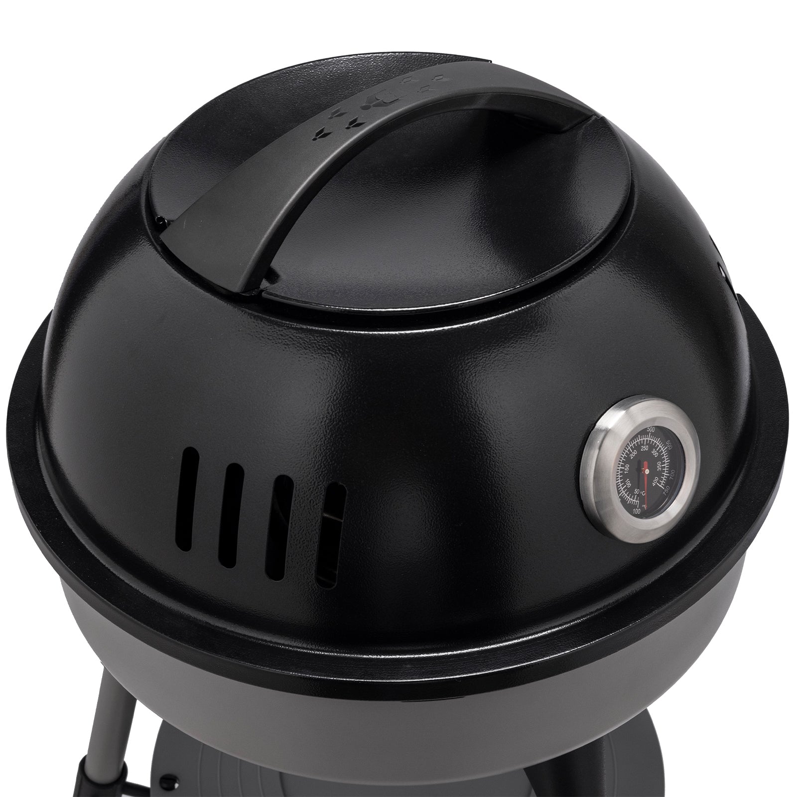 Barbecue à gaz BRUNNER Devil BBQruiser HT – Réchaud de camping à gaz rond pour l'extérieur, 30 mbar
