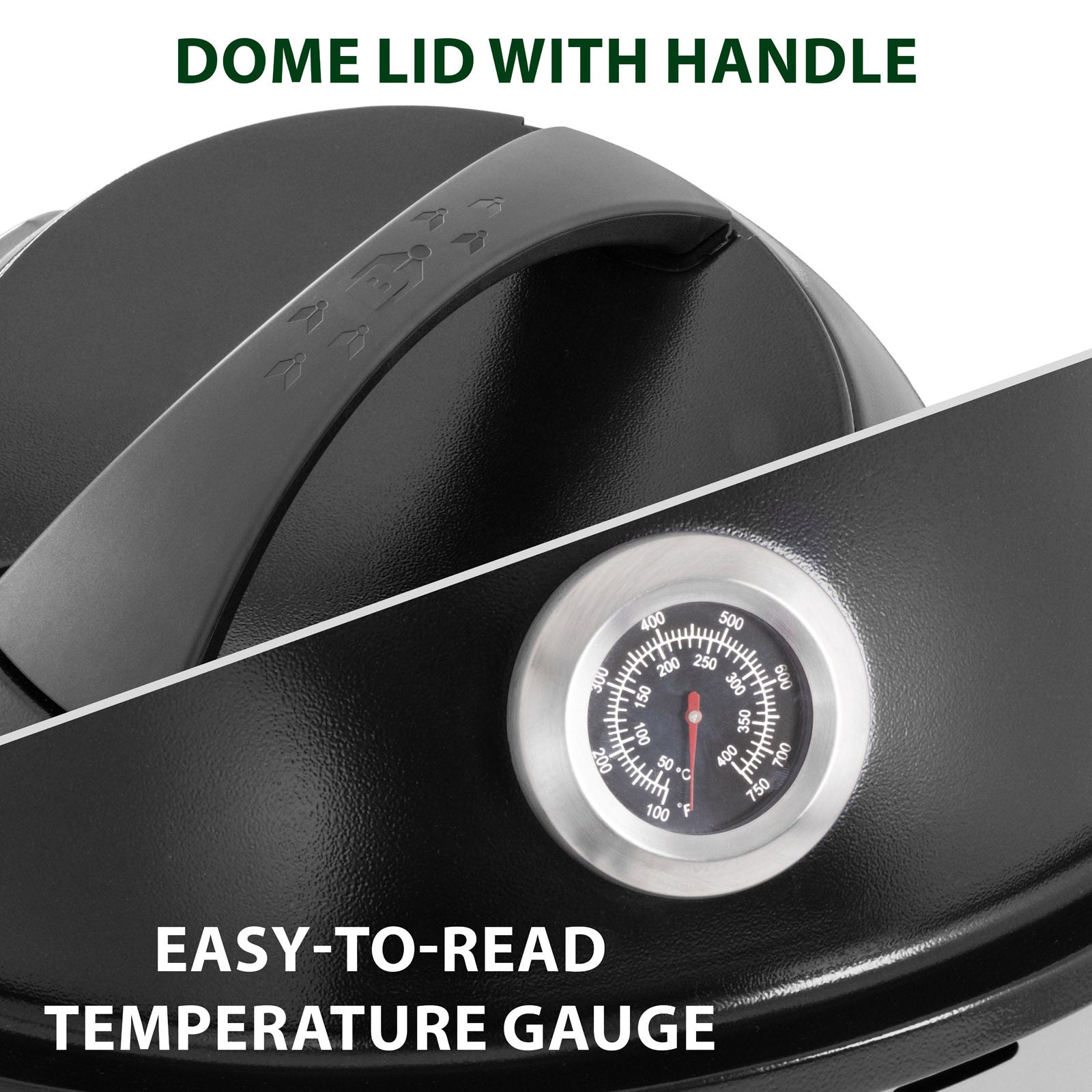 BRUNNER Gasgrill Devil BBQruiser HT Gas Camping Kocher Rund Grill Outdoor 30mBar