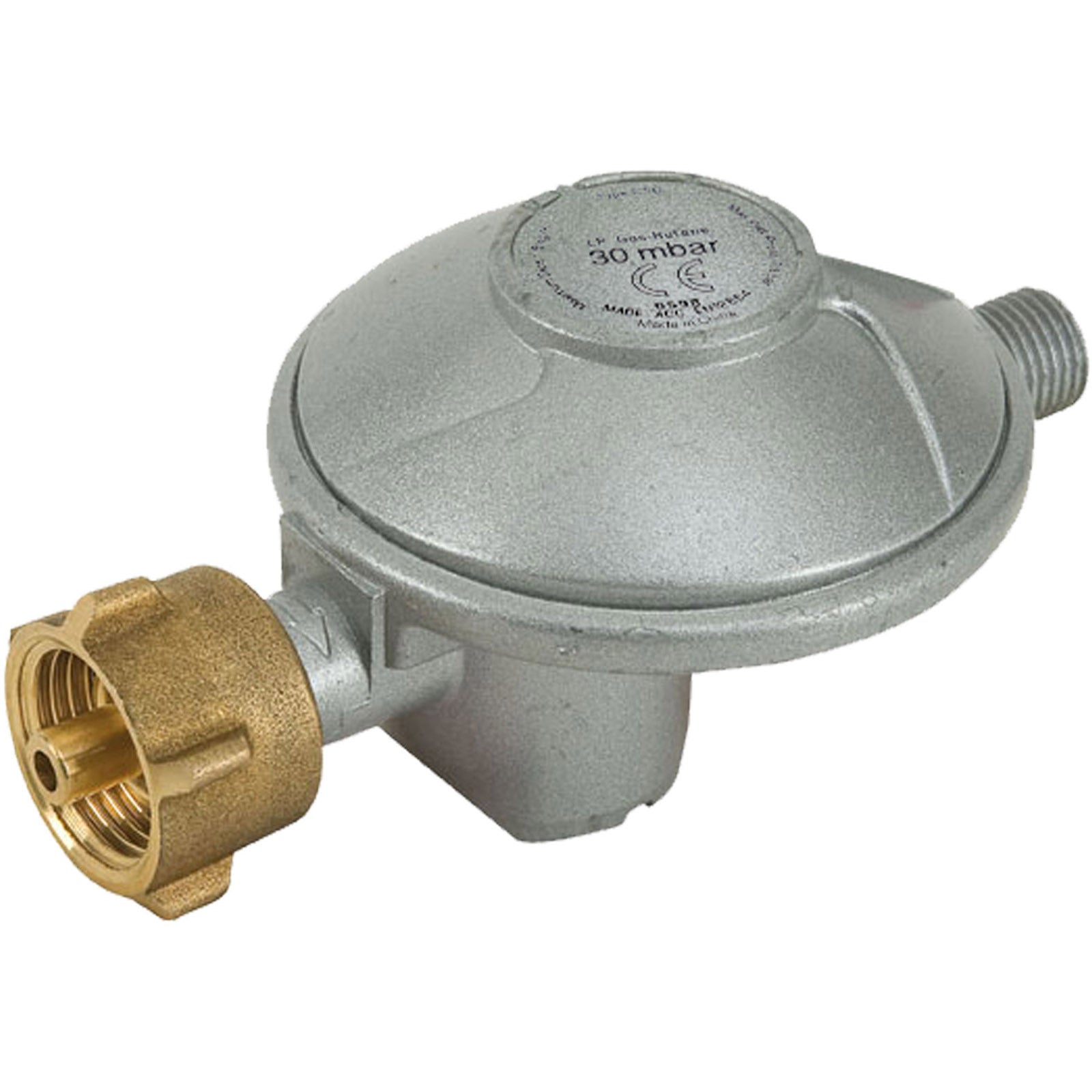 BRUNNER gas cooker gas regulator adapter GasReg D 1/4" L 30 mBar camping gas regulator