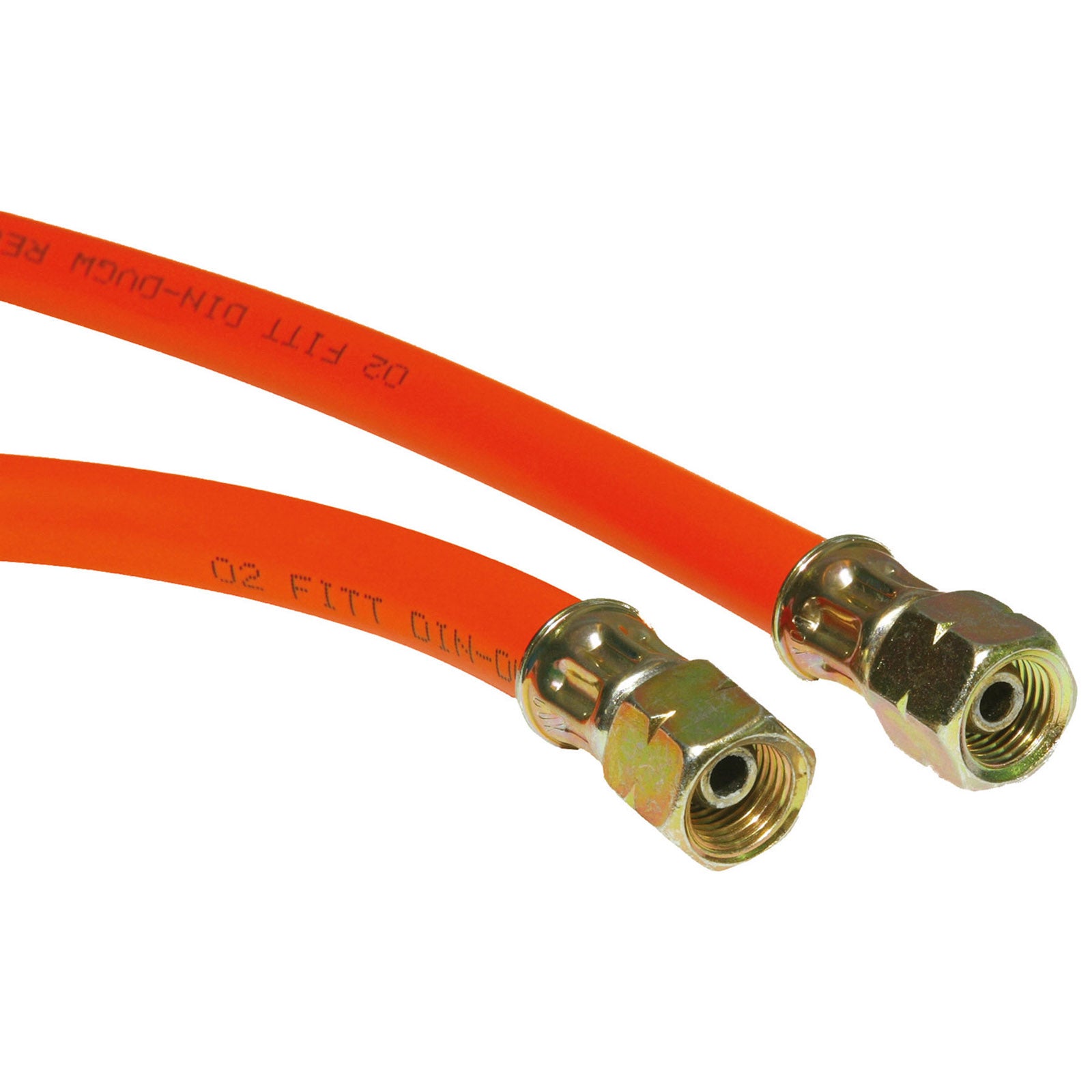 BRUNNER Gasschlauch Gasregler 1/4" Links Niederdruck Gas Druck Regler Schlauch