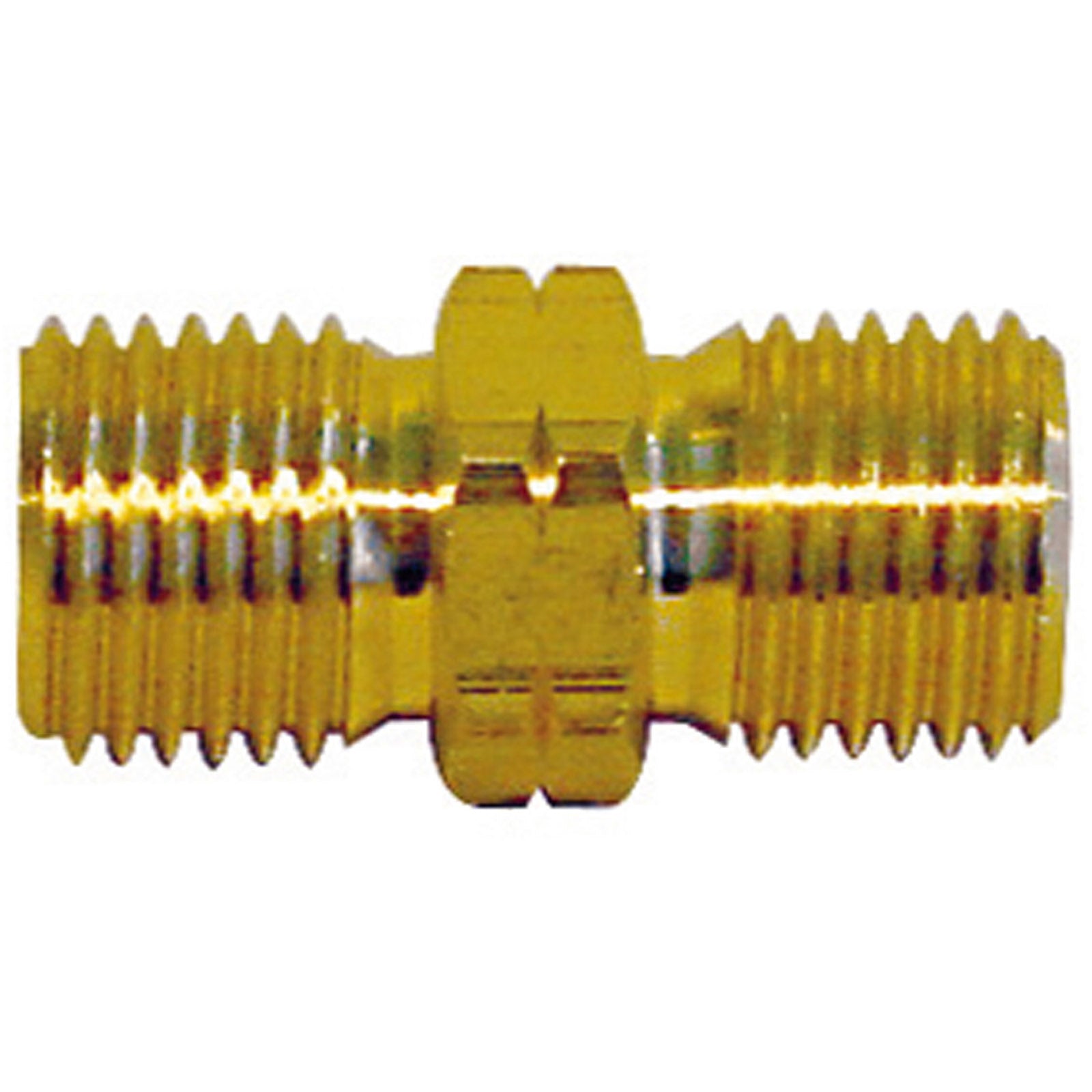 BRUNNER Gasschlauch Verbinder Gas Connector 1/4" L Gewinde Verbindung Links