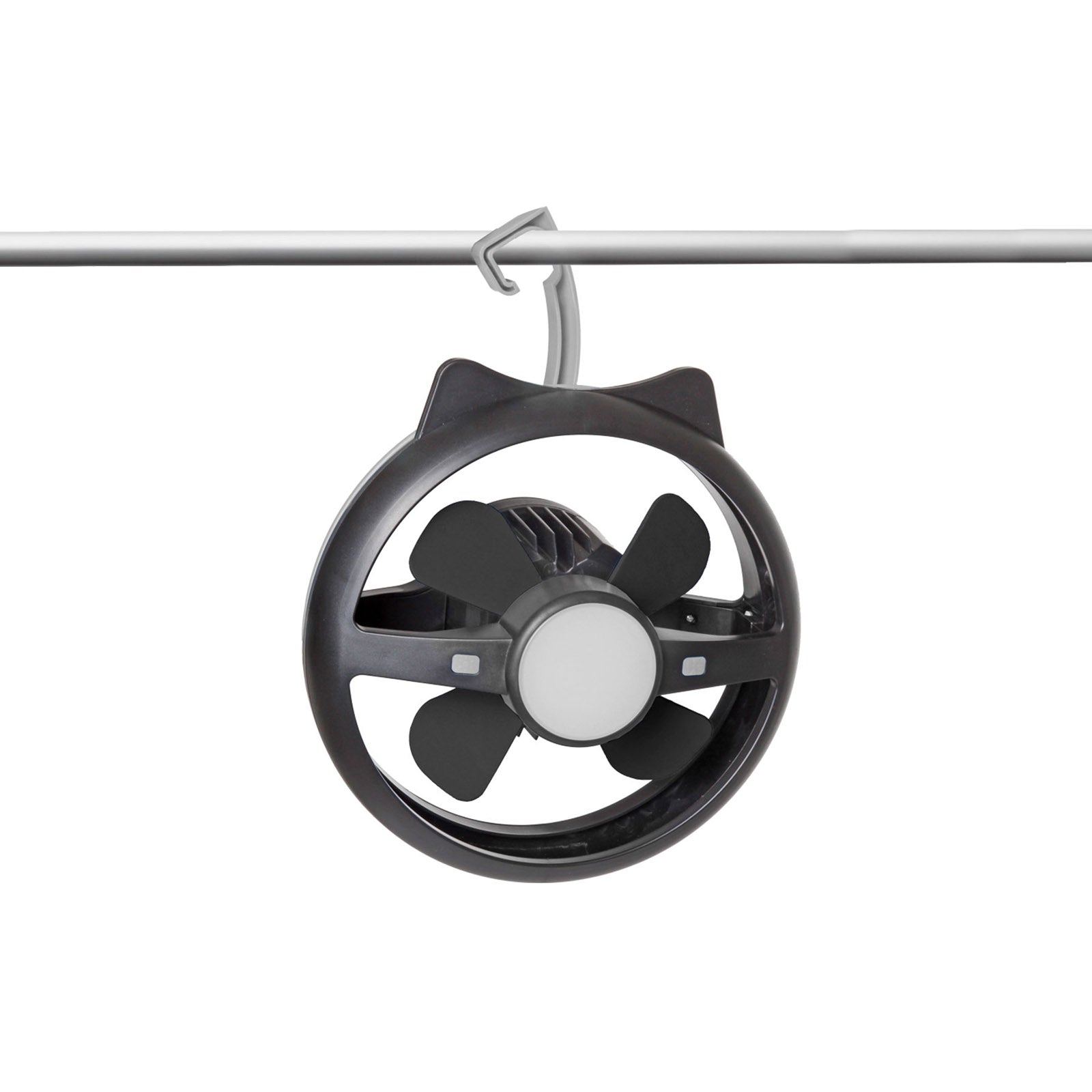BRUNNER Lampe de camping avec ventilateur Atmo RG Lanterne suspendue d'extérieur LED rechargeable par USB