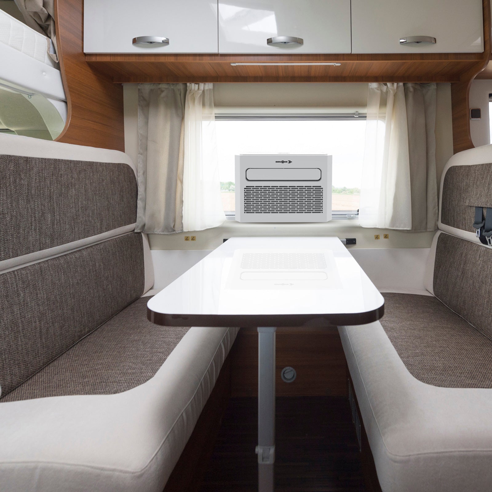 BRUNNER Caravan Airco Split Polarys Twinair 3000 Kamperen Camper Reizen