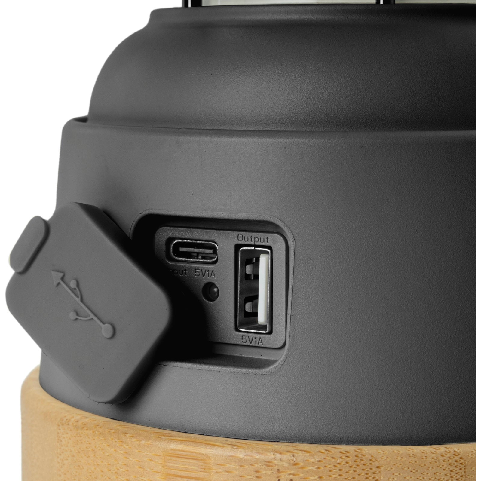 Lampe de camping BRUNNER Lyss : lanterne d'extérieur suspendue, batterie rechargeable par USB, intensité réglable, LED