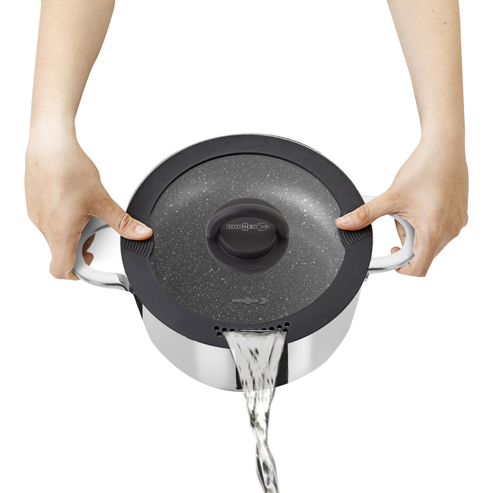 Ensemble de cuisine de camping BRUNNER Academy NG 7+1 casserole et poêle de 22 cm