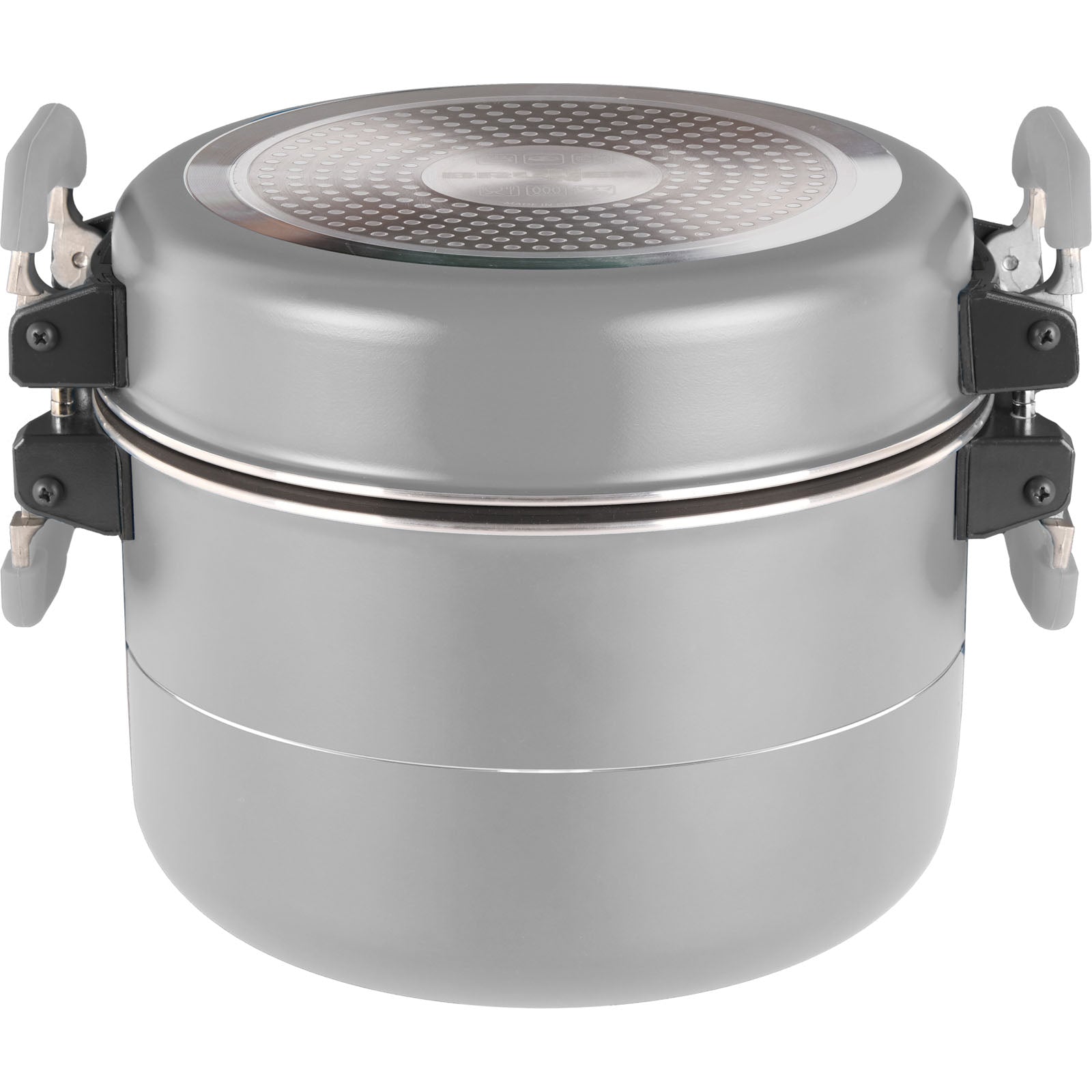 BRUNNER Ensemble d'ustensiles de cuisine Fusion 7+1 magnétiques pour camping, casseroles et poêles en céramique
