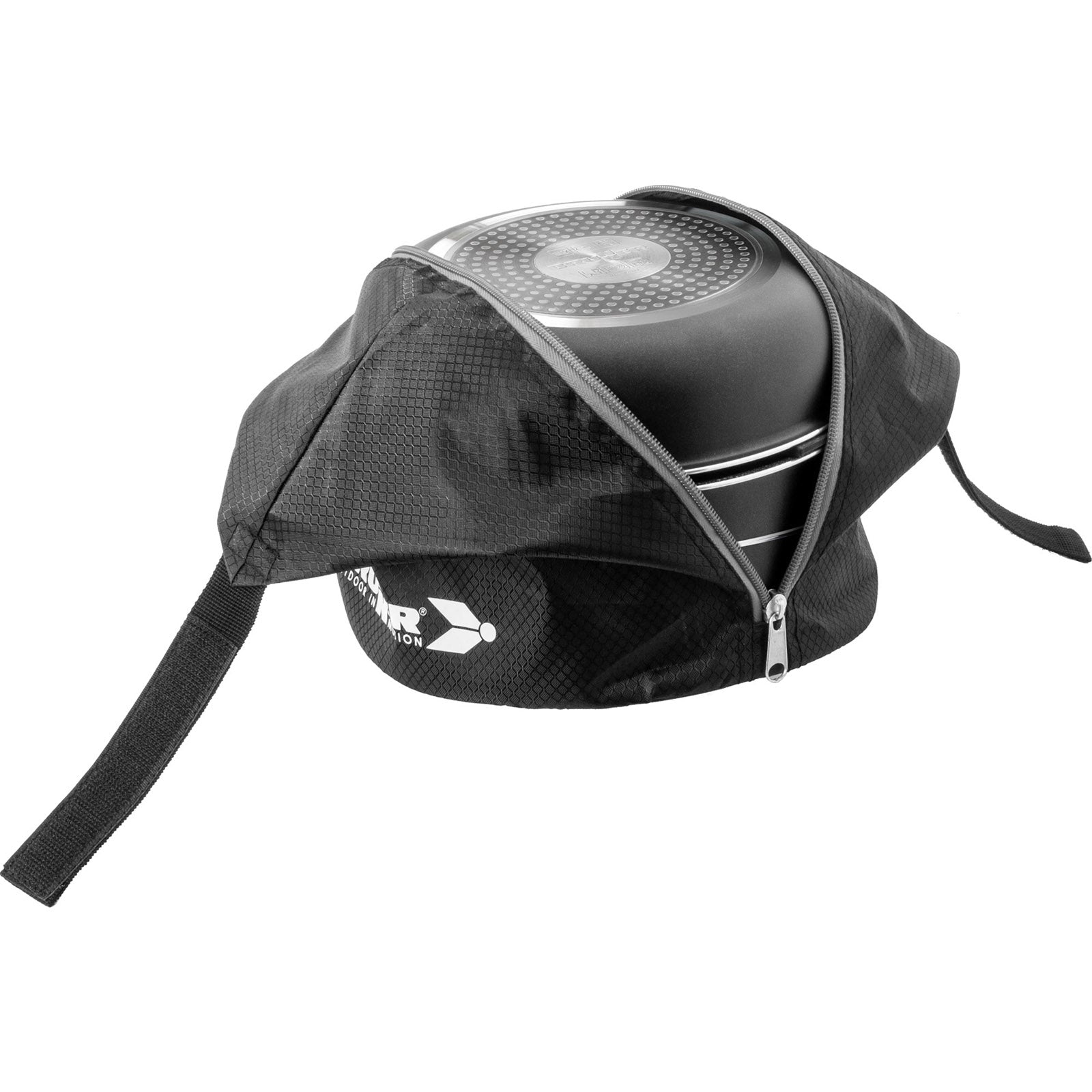 BRUNNER Camping Koch Geschirr Set Pirate Spacemaster Ø24 cm Outdoor Topf Pfanne