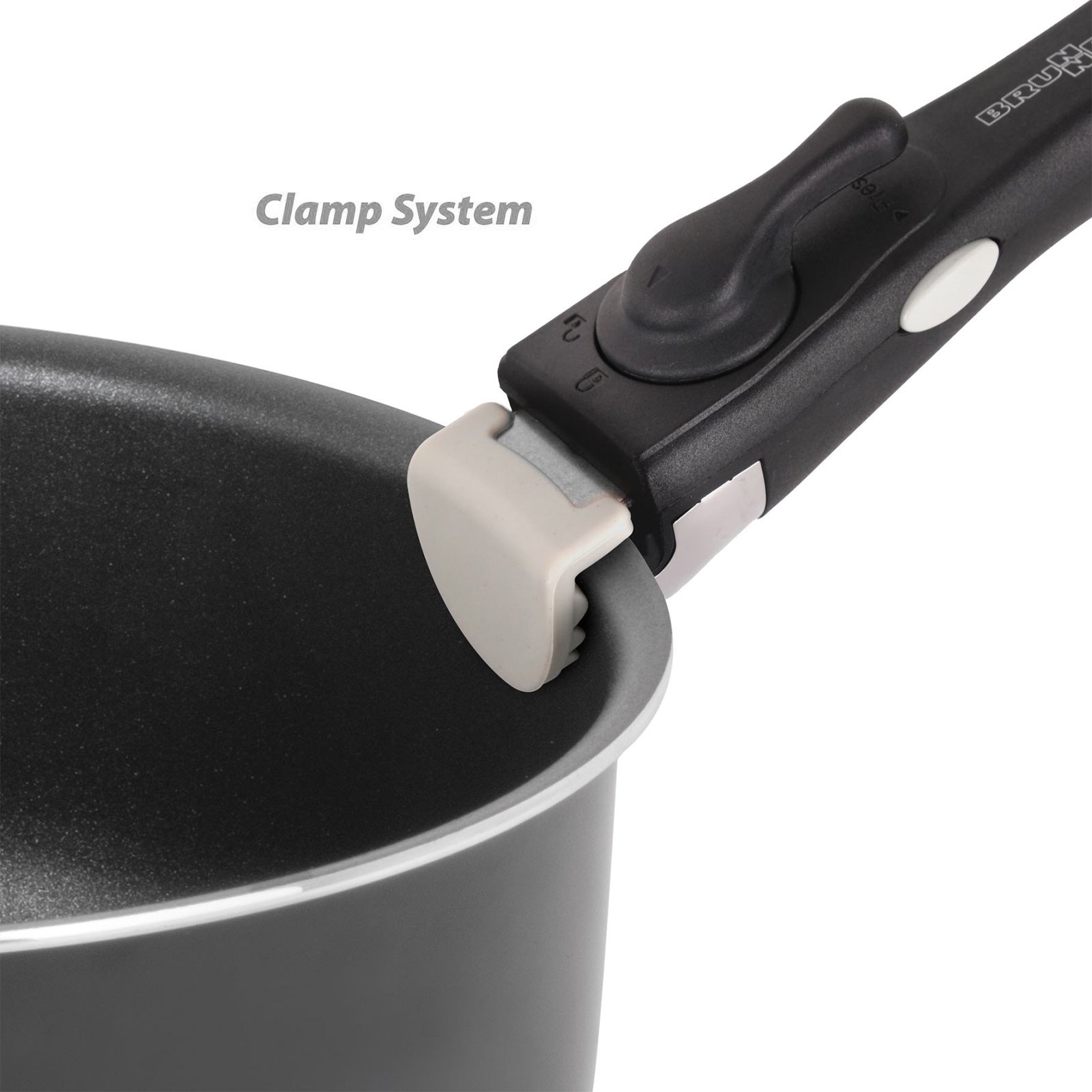 BRUNNER Ensemble de cuisine de camping Flavor 7+1 casseroles et poêles de 20 cm en aluminium