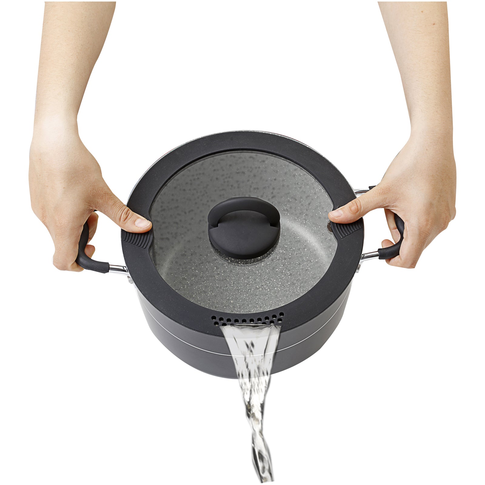 BRUNNER Set de cuisine en aluminium Pirate Ø22 Ustensiles de cuisine d'extérieur pour camping Casserole Poêle