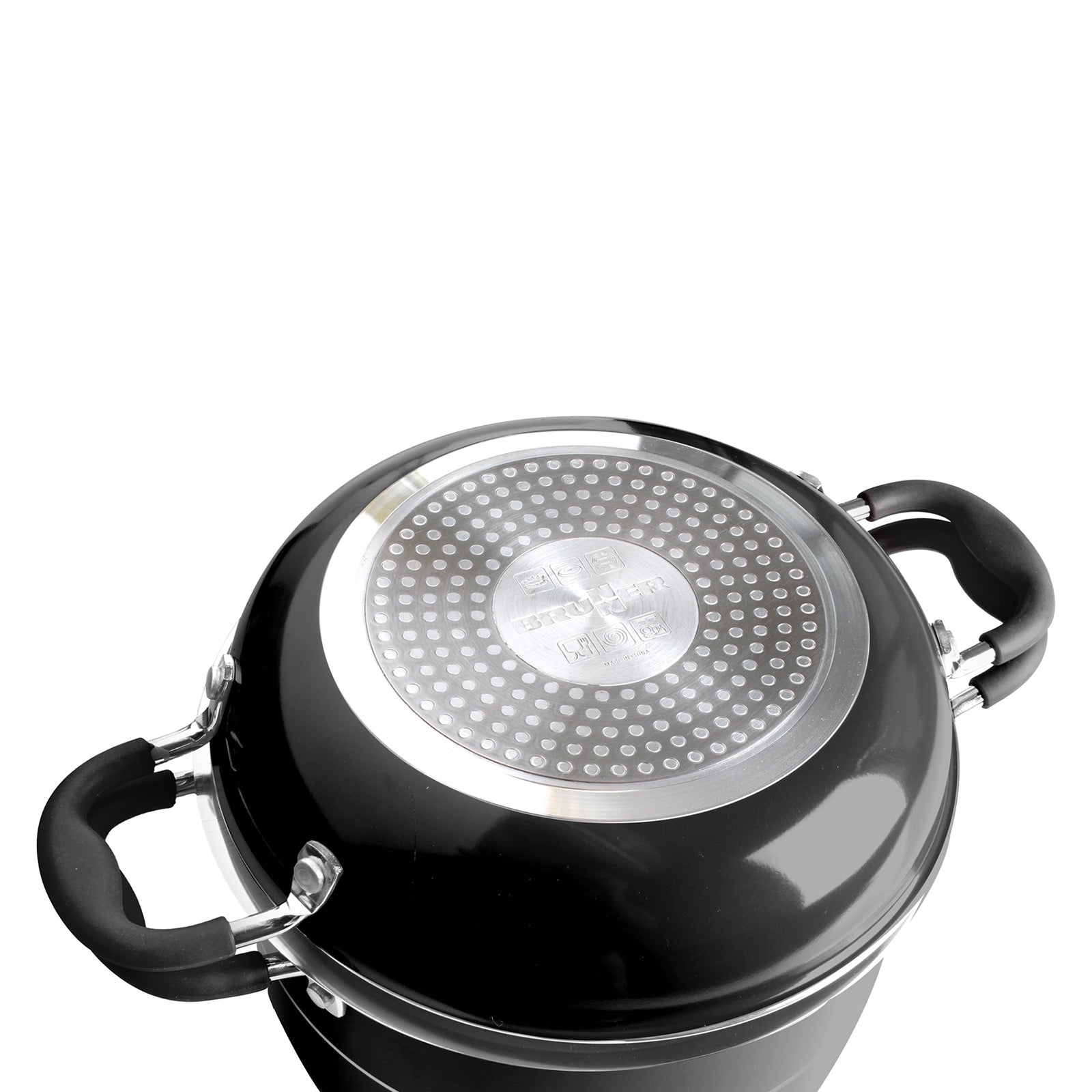 BRUNNER Set de cuisine en aluminium Pirate Ø22 Ustensiles de cuisine d'extérieur pour camping Casserole Poêle