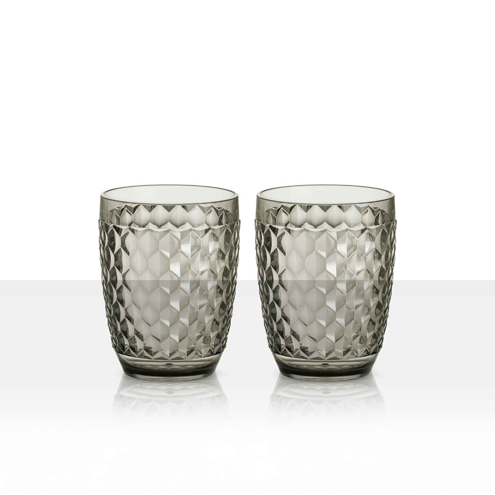 BRUNNER Lot de 2 verres de camping Coralux Verre à eau et à vin de voyage 350 ml