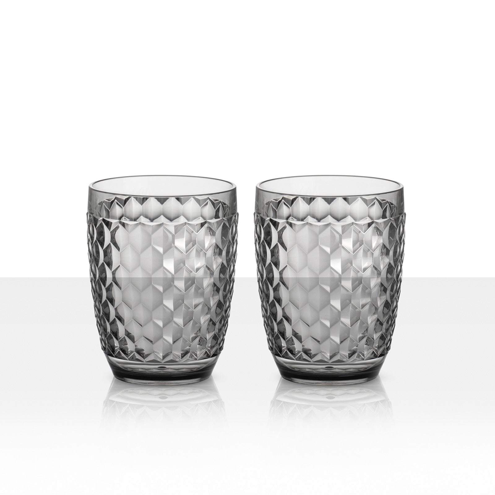 BRUNNER Lot de 2 verres de camping Coralux Verre à eau et à vin de voyage 350 ml