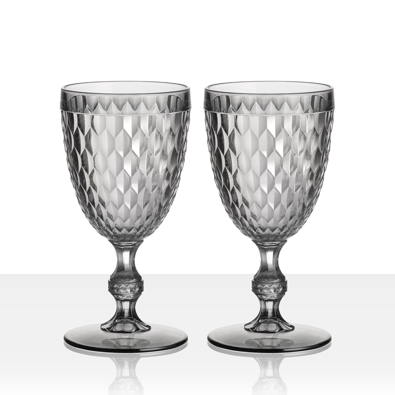 BRUNNER Wine Glasses Set Coralux Camping Travel Red Wine Outdoor Glass 400 ml