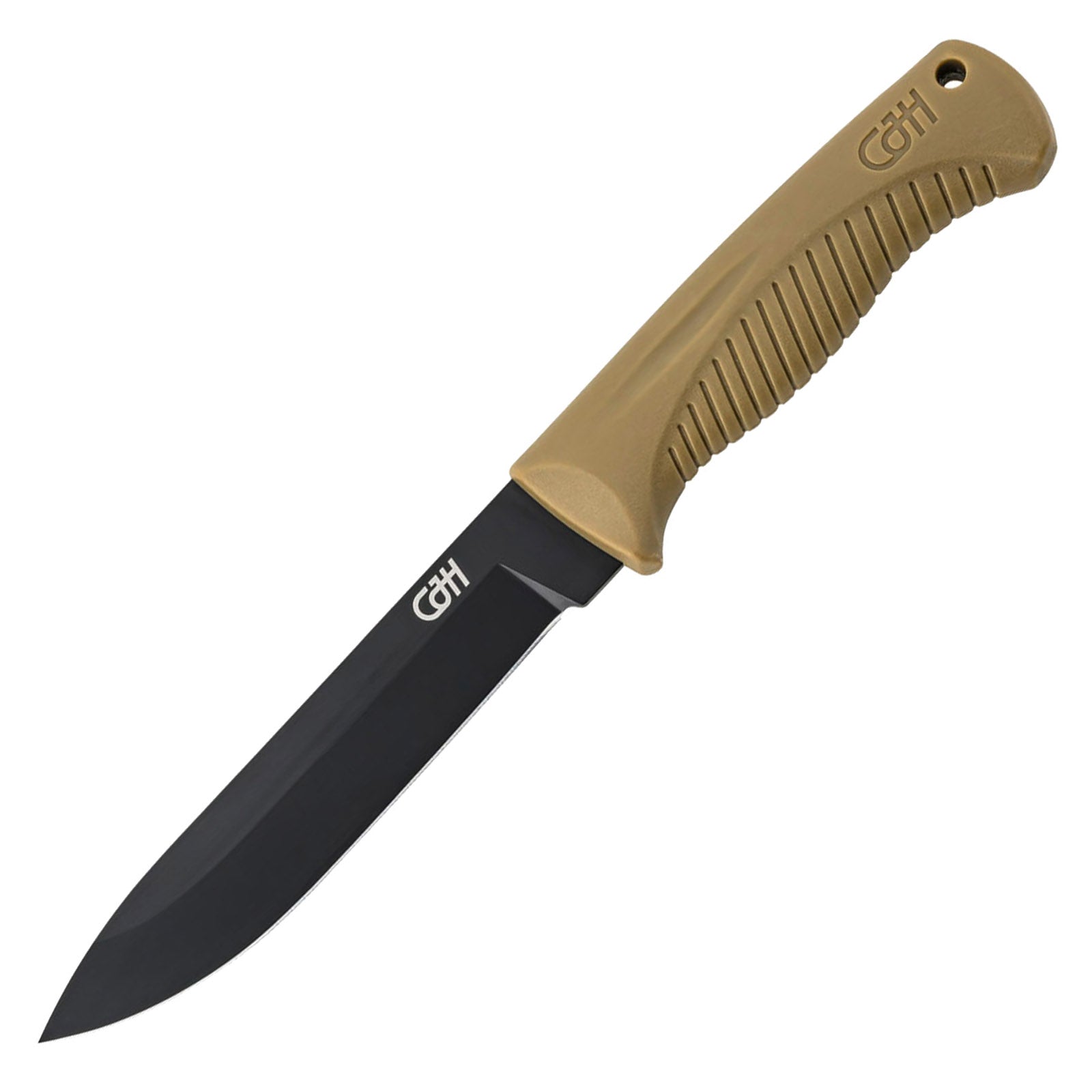 CJH Outdoormesser Gürtelmesser Camping Outdoor Messer Angelmesser Nylon Griff