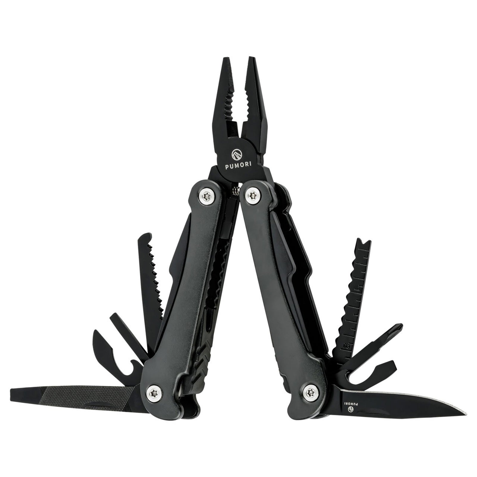 PUMORI Multitool Multifunktionswerkzeug Taschenmesser Werkzeug Nylon Etui