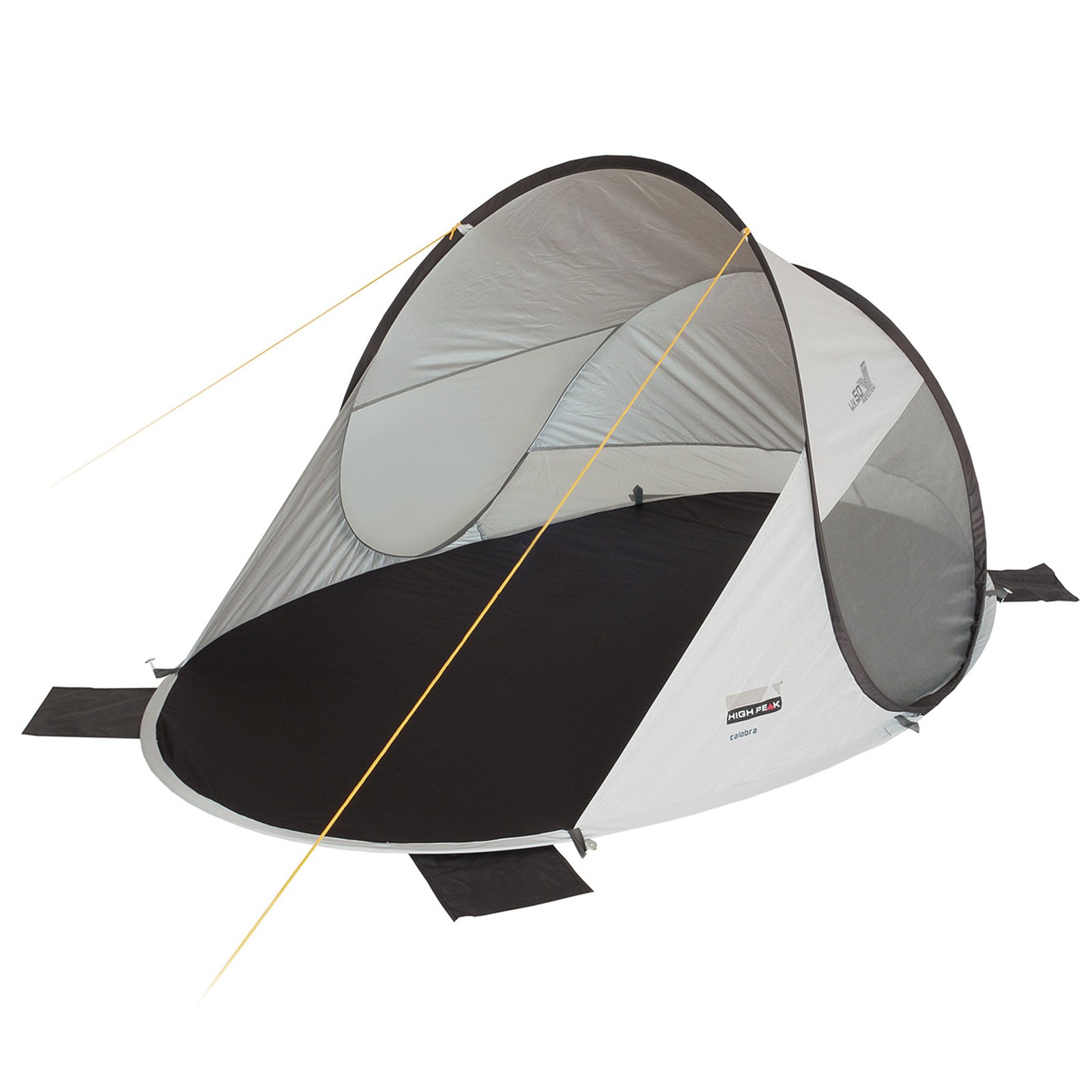 HIGH PEAK Calobra 80 PopUp Strandmuschel Sonnenschutz Strandzelt - UV Schutz 80
