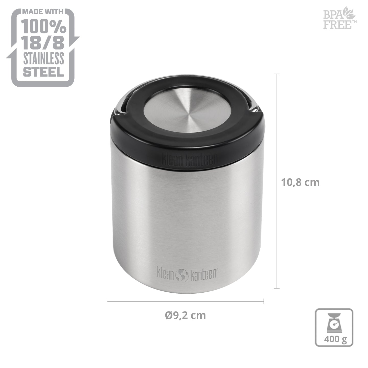 KLEAN KANTEEN Isolierbehälter TK Canister Thermo Essen Behälter Food Container