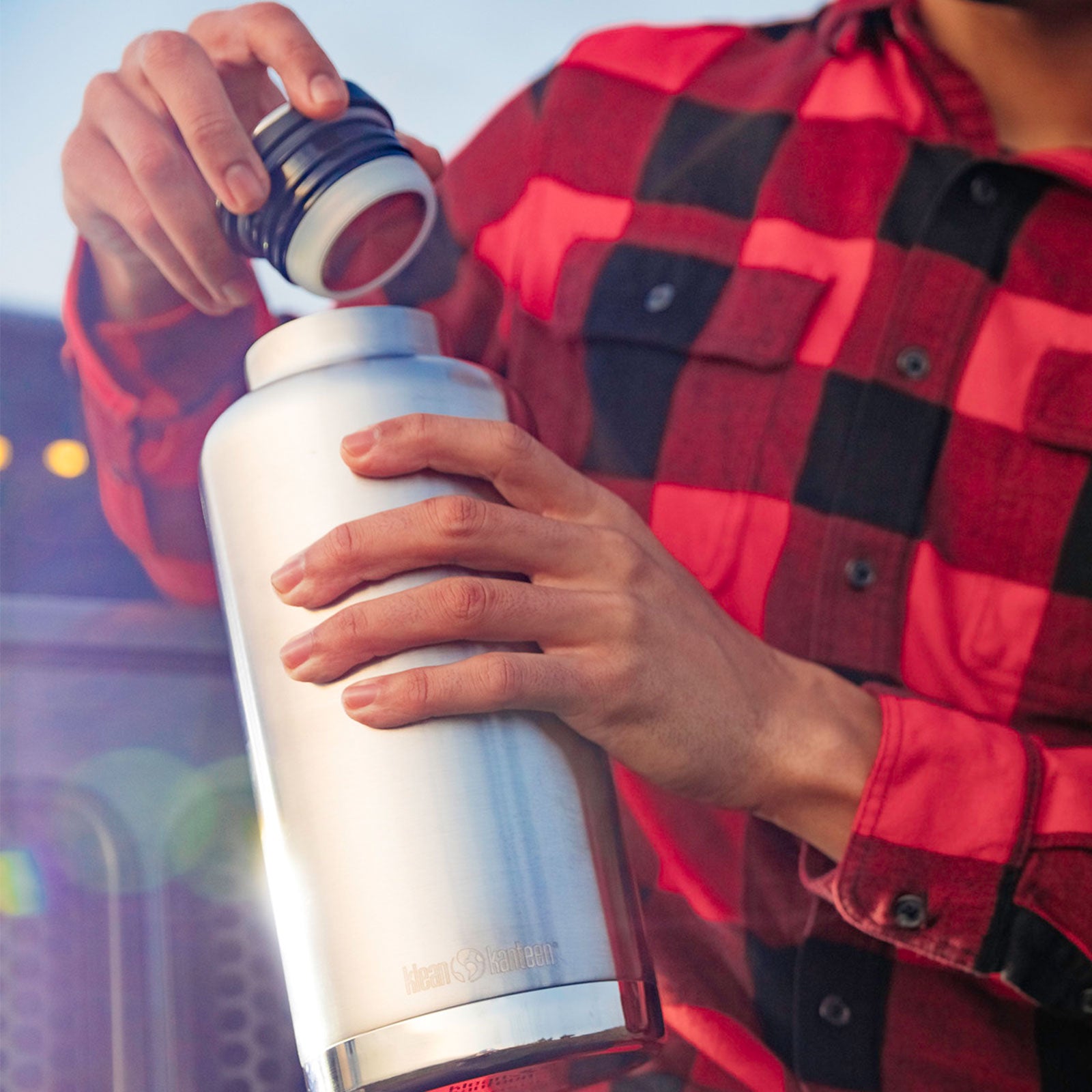 Pichet isotherme KLEAN KANTEEN 1,9 L Bouteille isotherme TKWide Bouteille isotherme sous vide